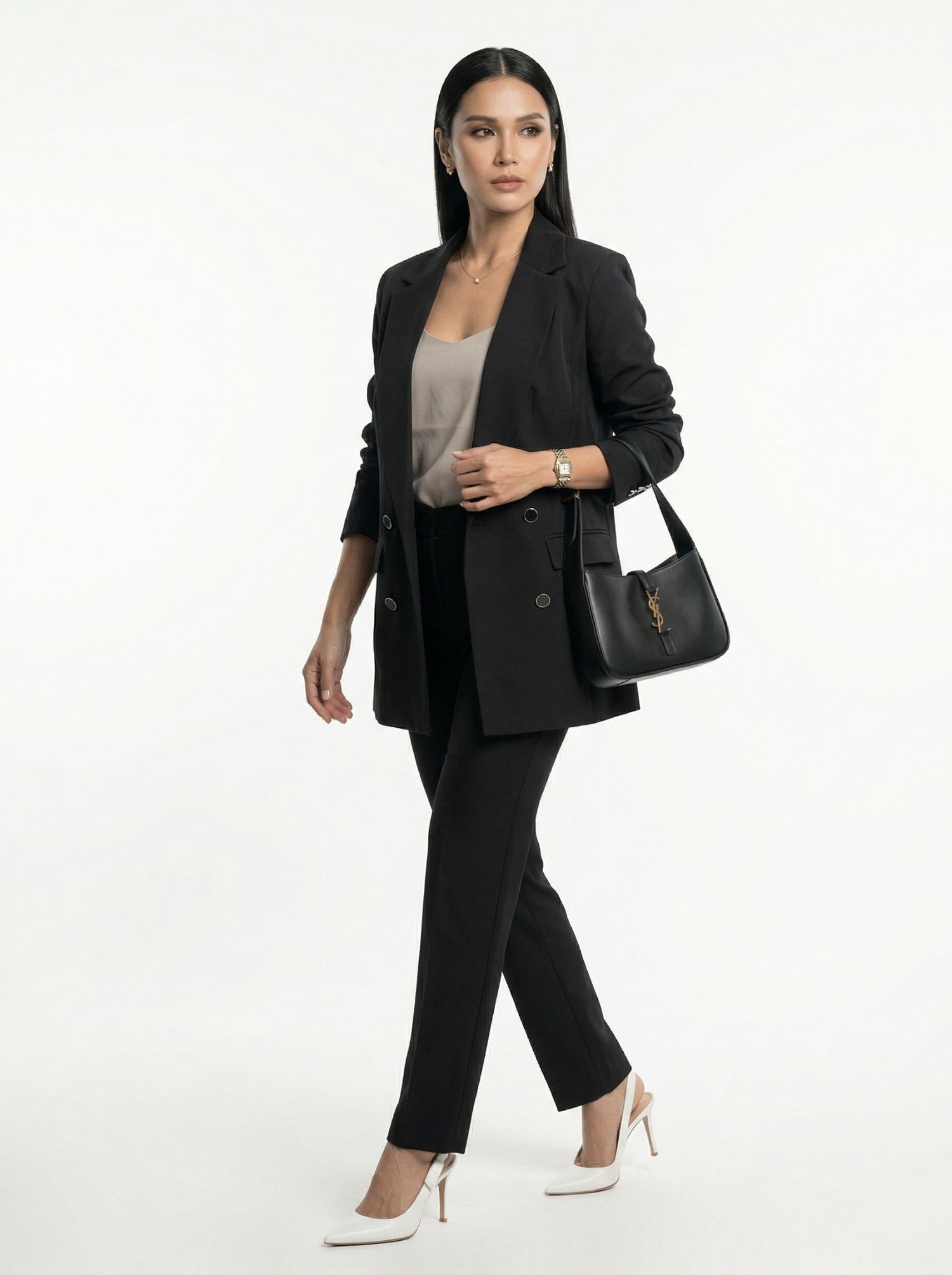 Blazer Max (4 botões) - Preto