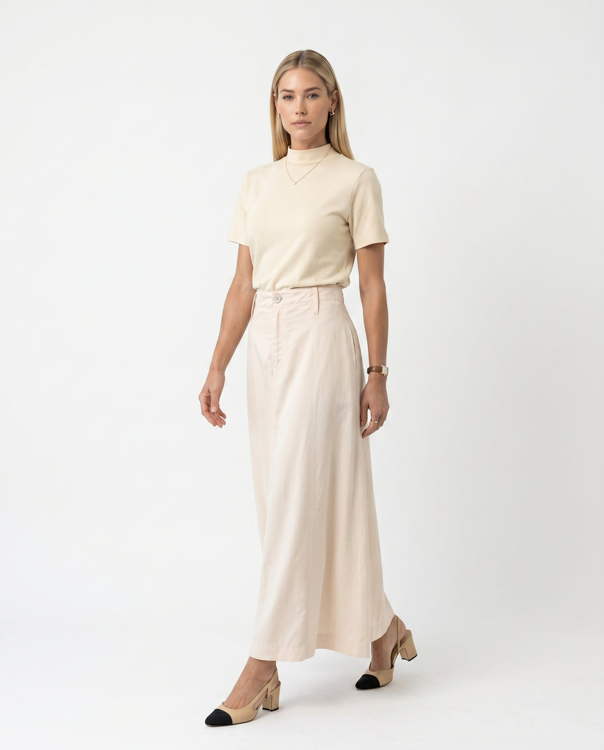Saia Liocel Longa - Creme