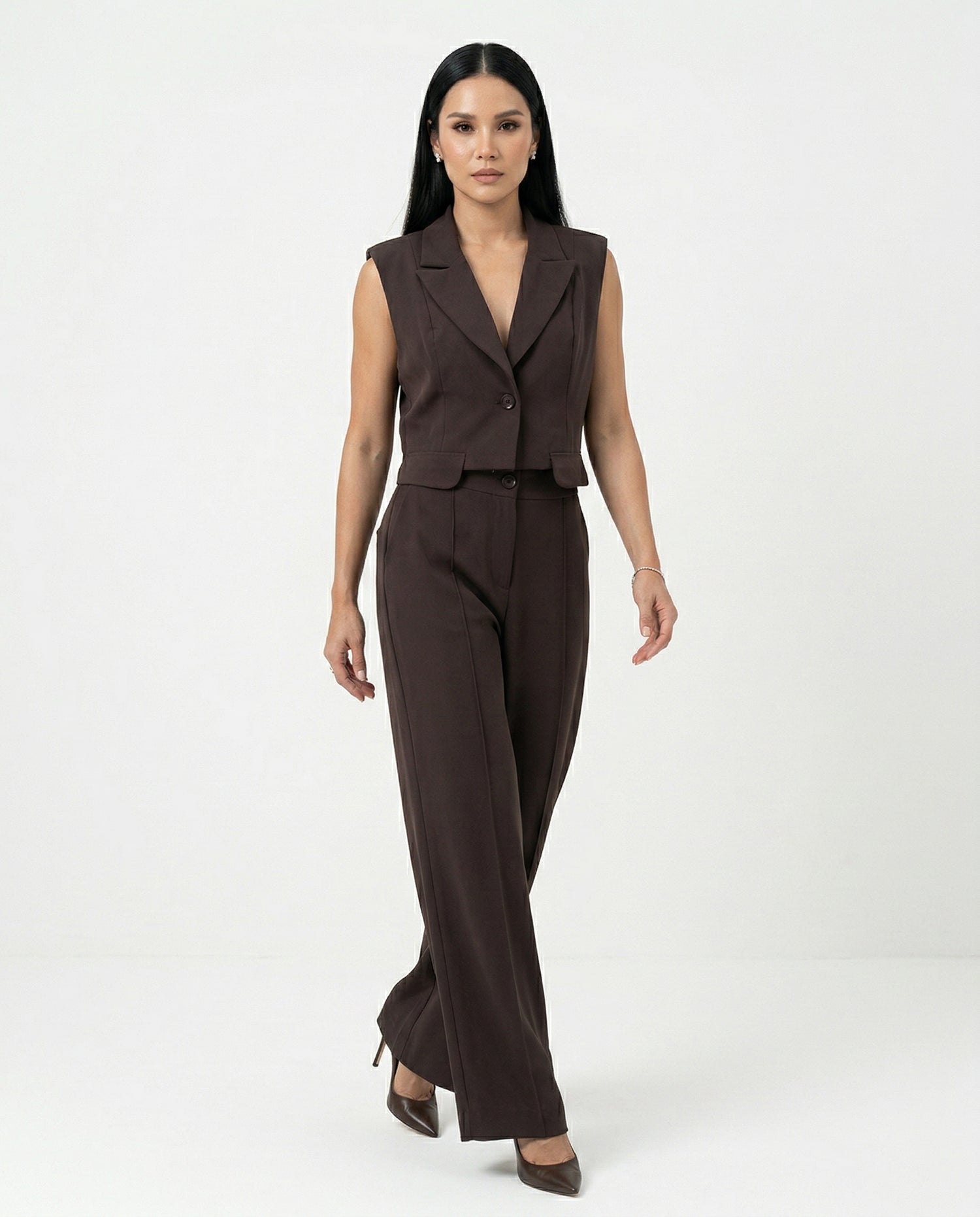 Conjunto Glenda - Marrom