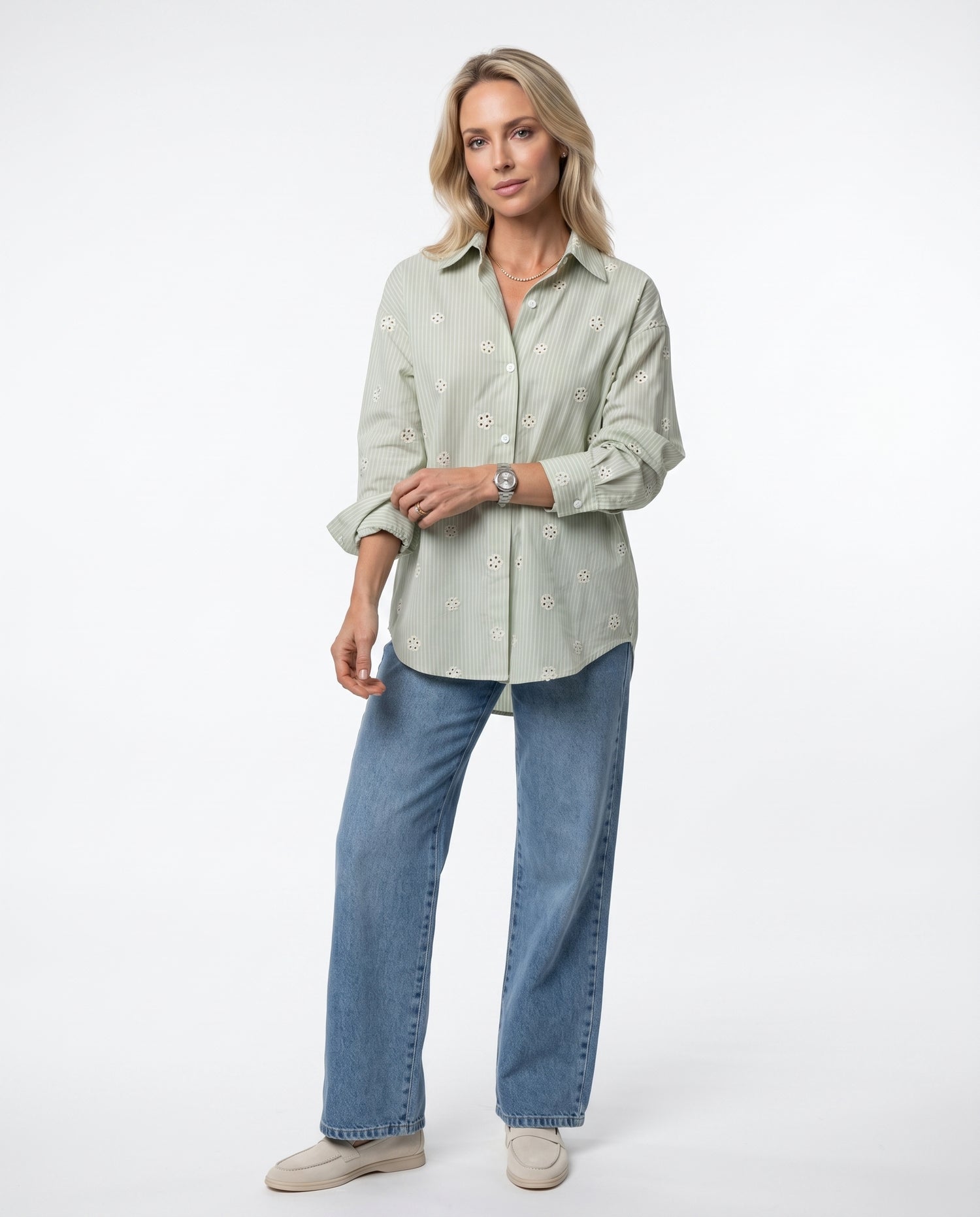 Camisa Pétala - Verde