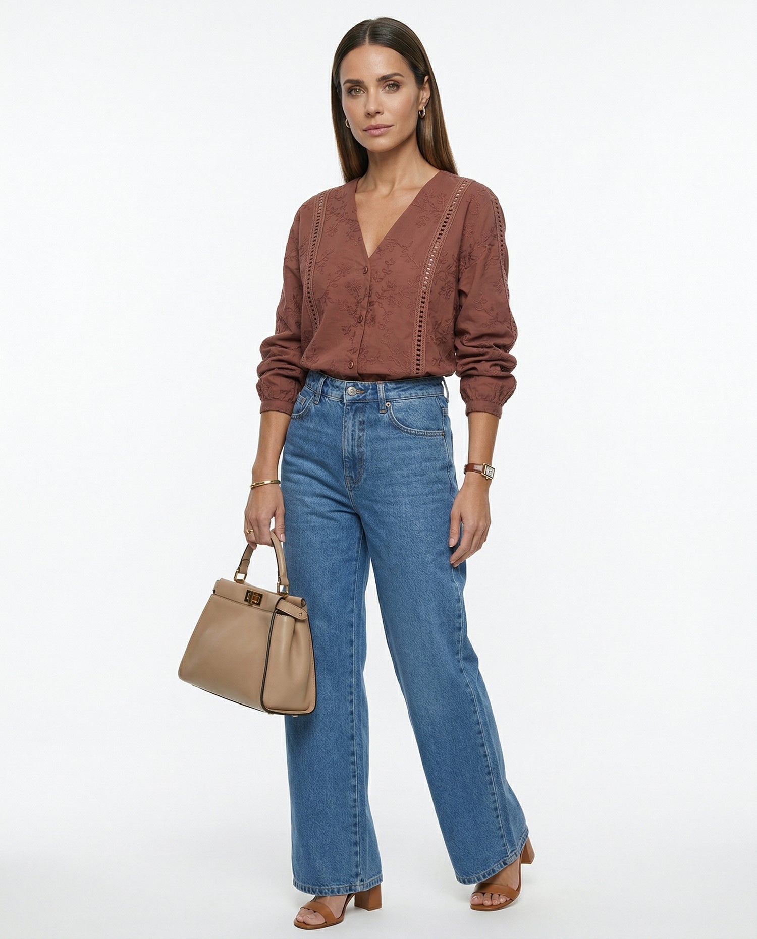 Camisa Ramona - Marrom