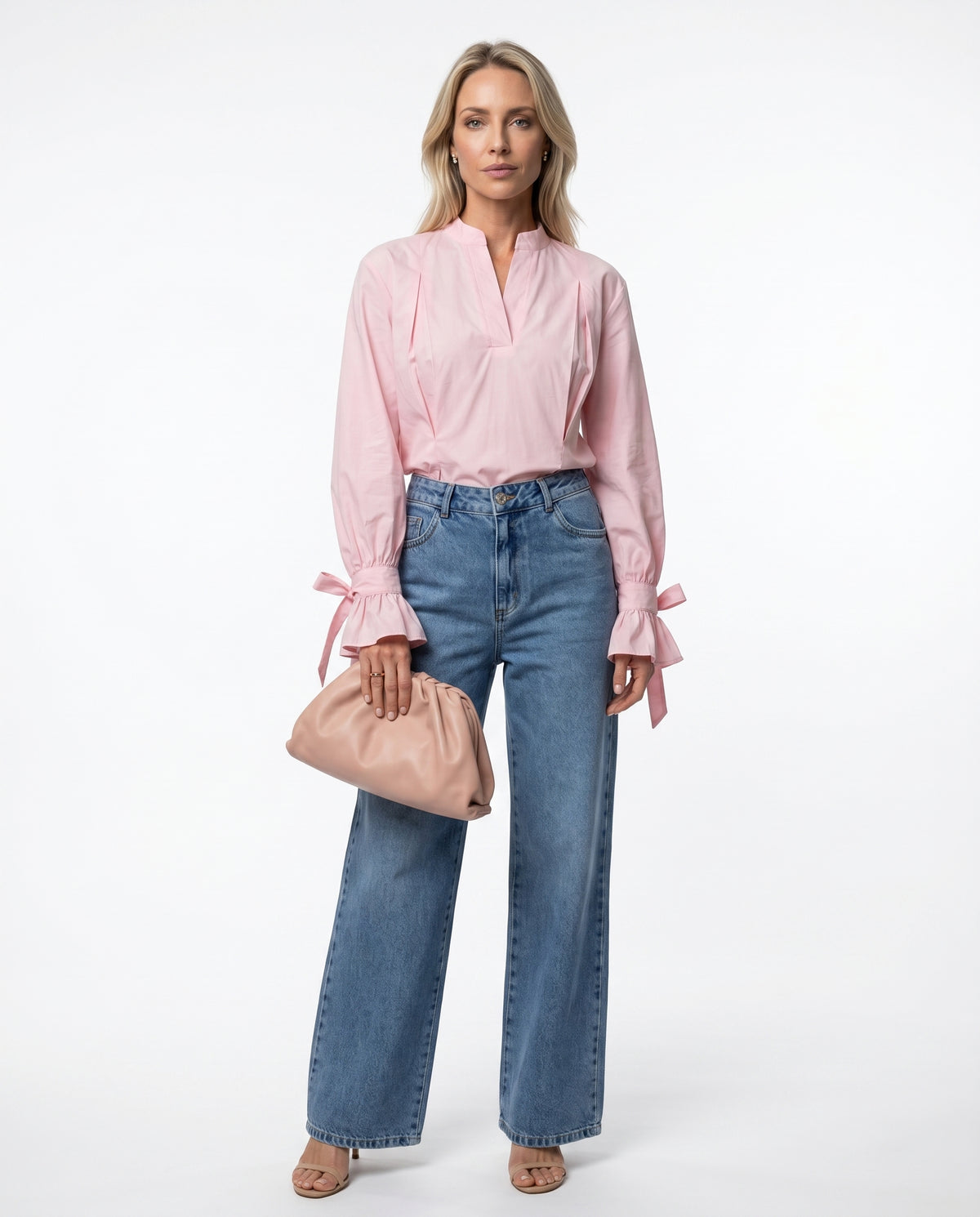 Blusa Laço - Rosa