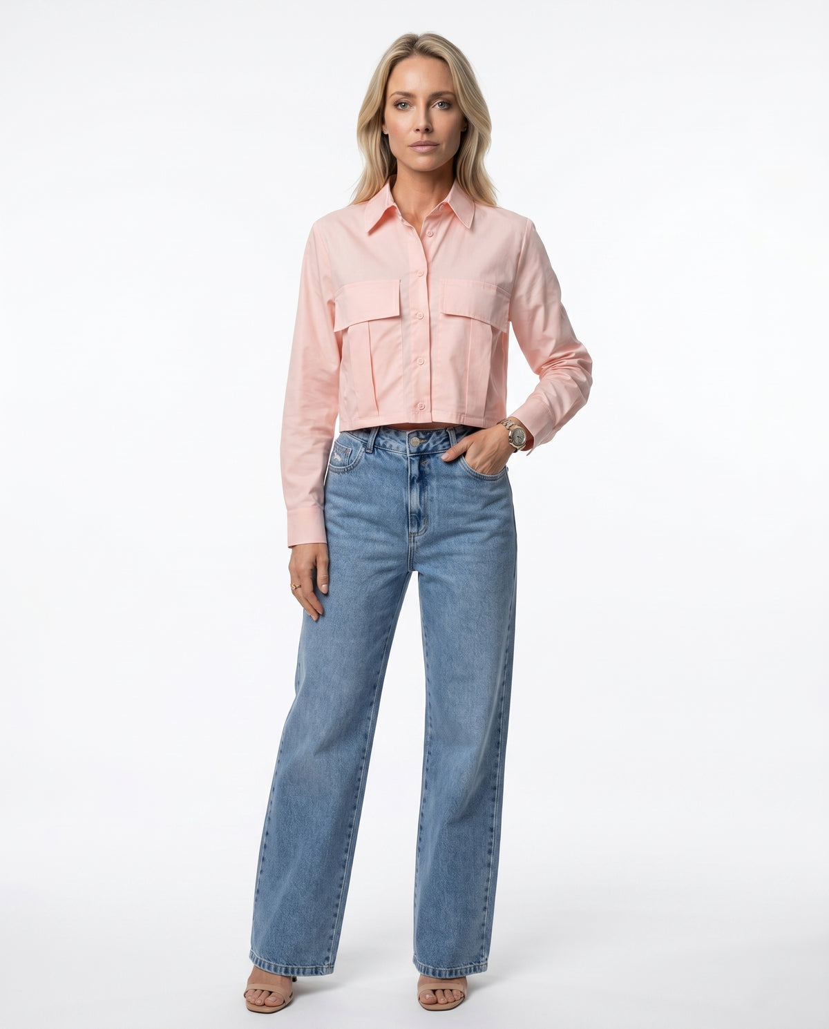 Cropped Glória - Rose
