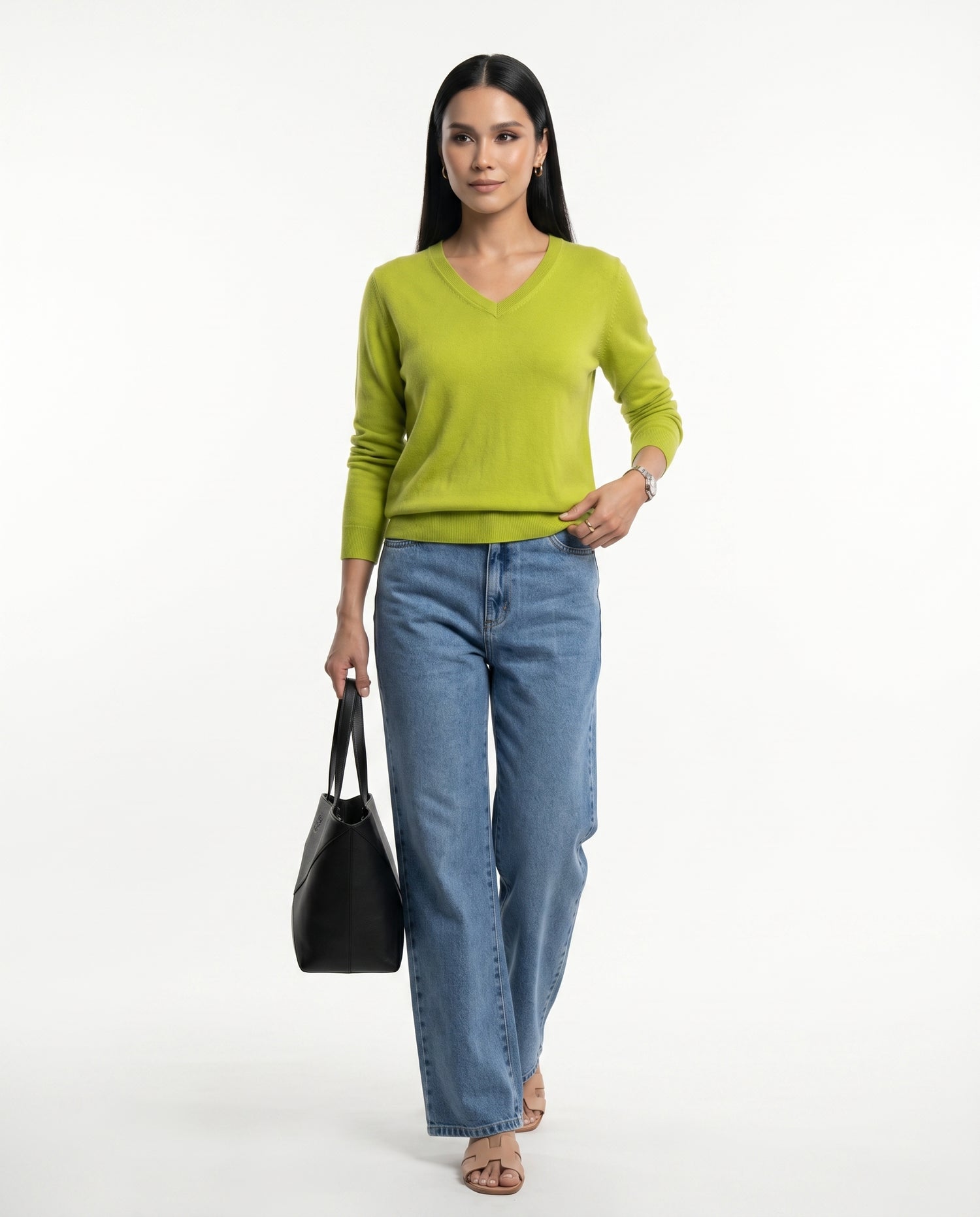 Tricot Laeny - Verde Lima
