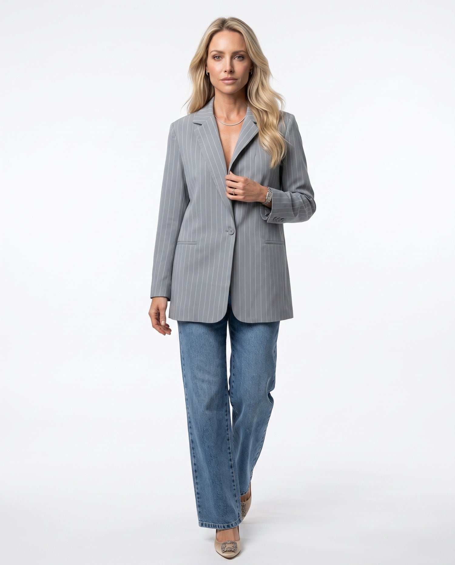 Blazer Analu - Cinza