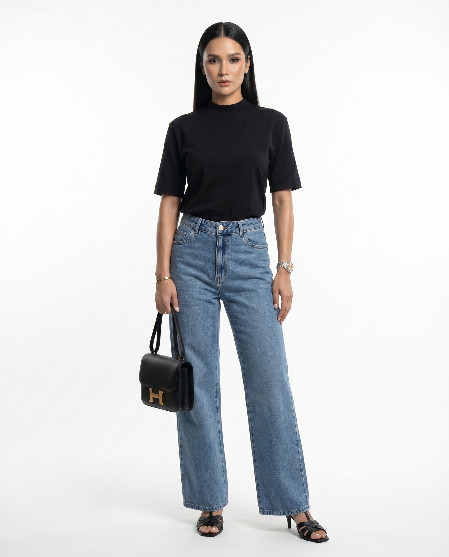 T-Shirt Gola Alta - Preto