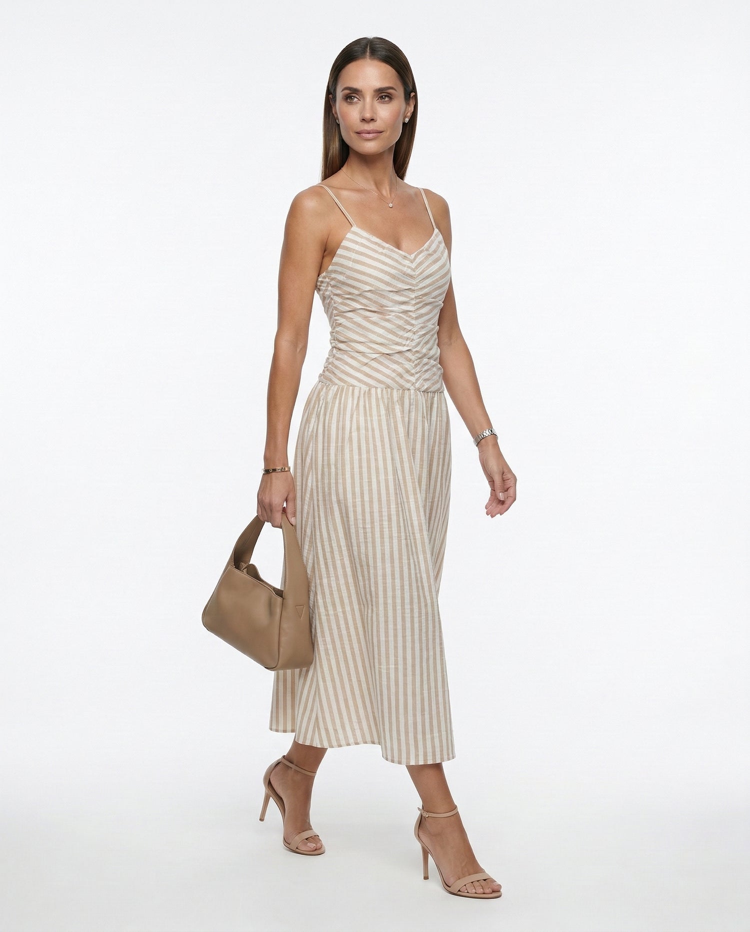 Vestido Dalila - Bege