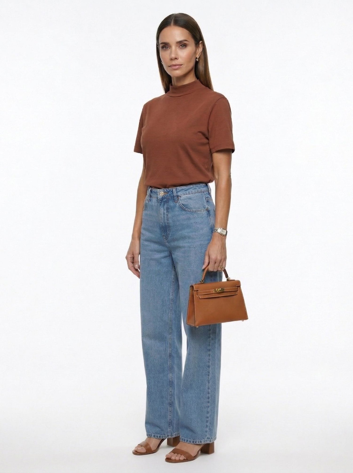T-Shirt Megan - Marrom