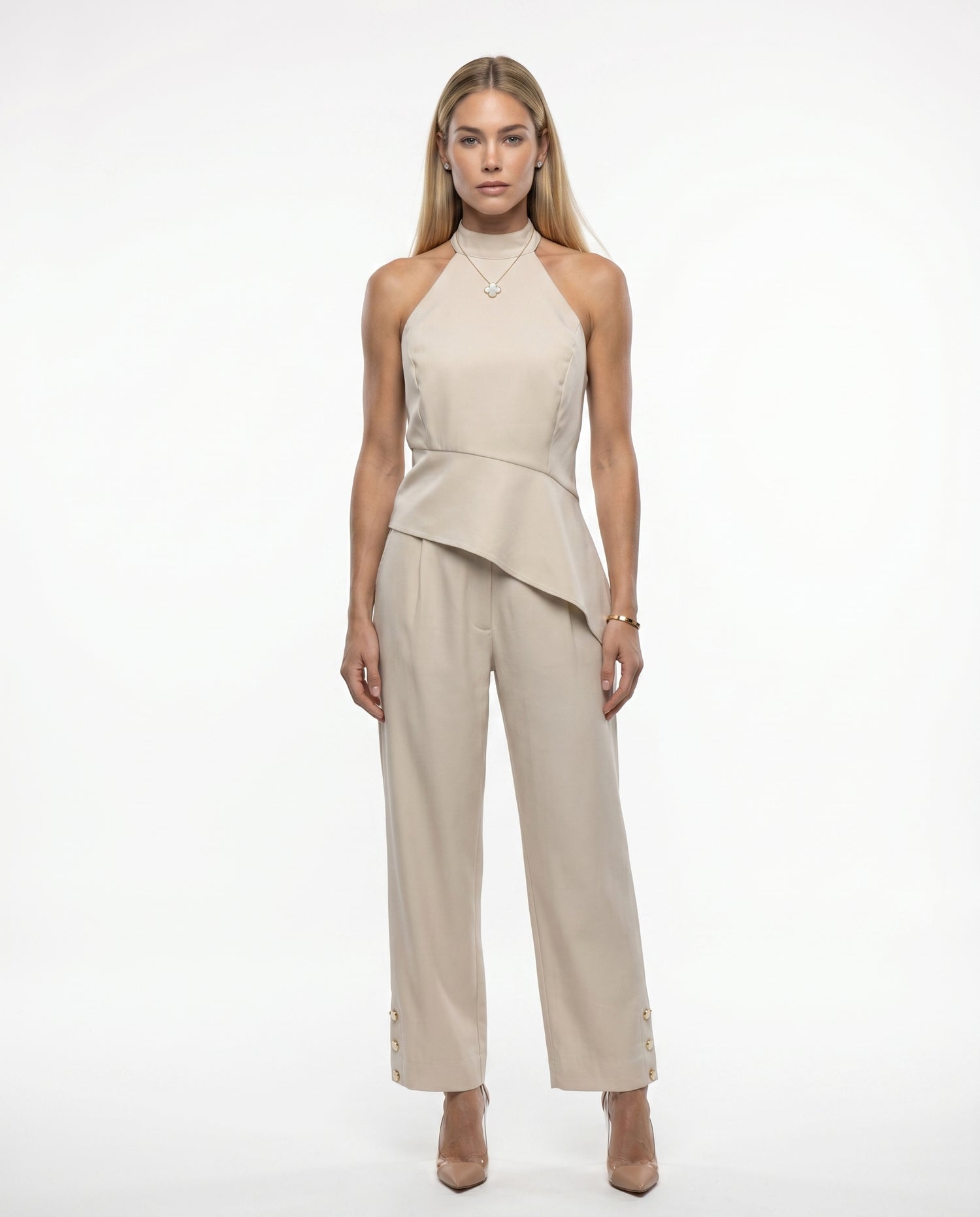 Conjunto Miriam - Creme