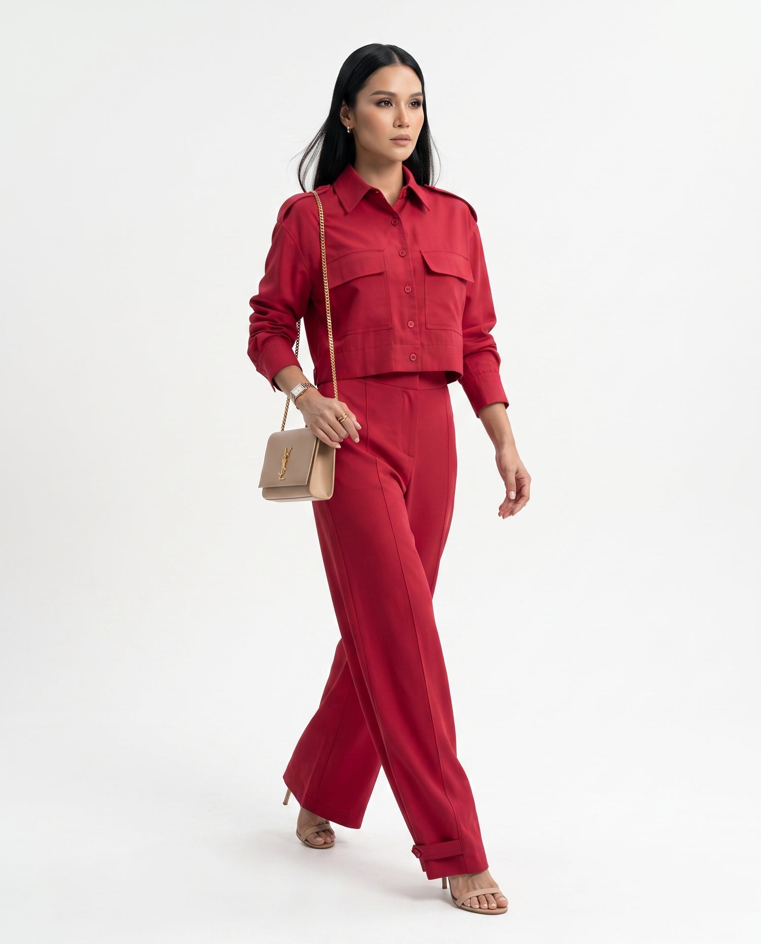 Conjunto Kessia - Vermelho