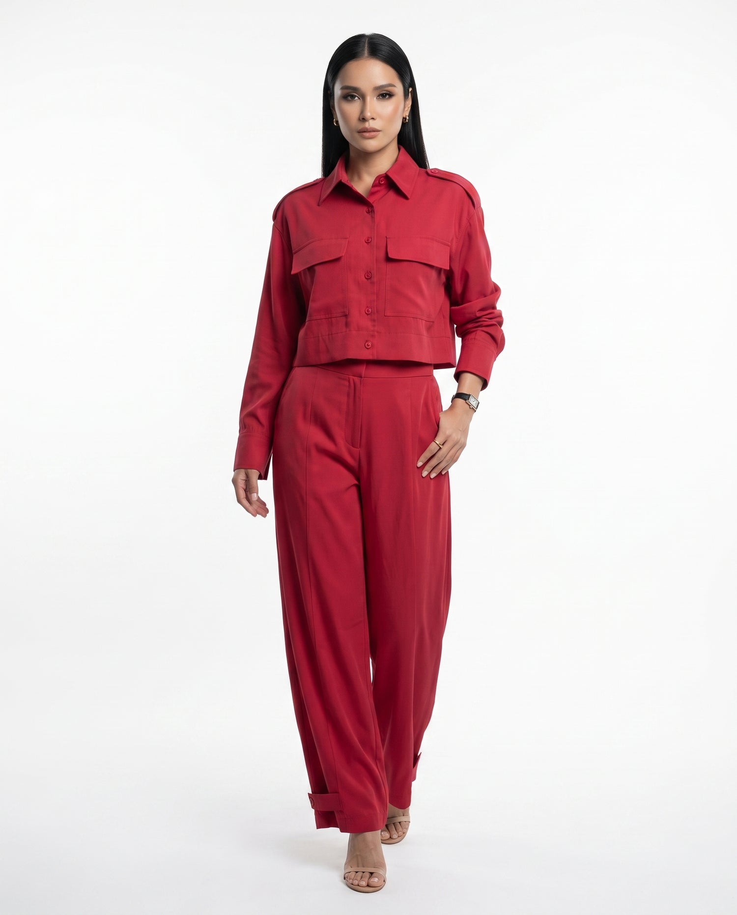 Conjunto Kessia - Vermelho