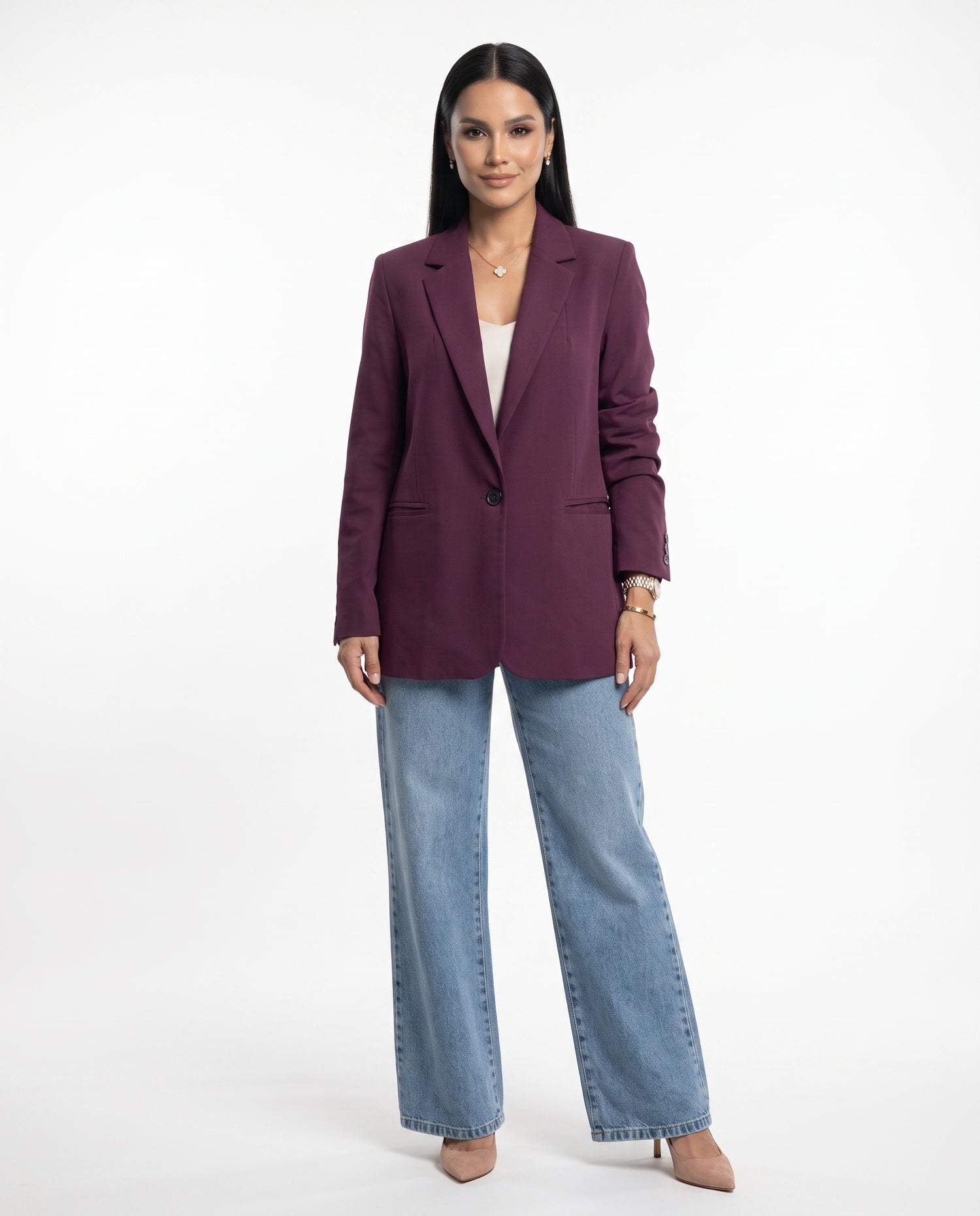 Blazer Mayla - Uva