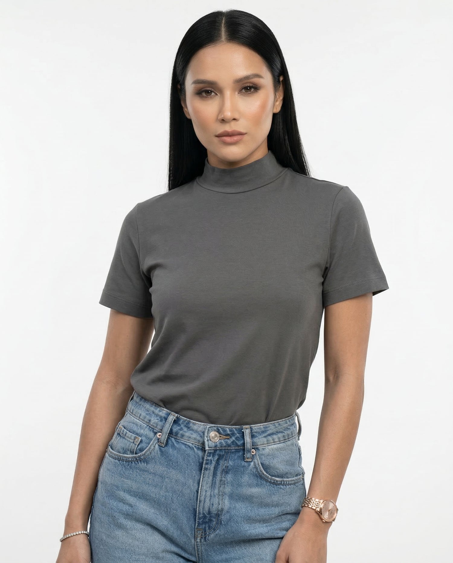 T-Shirt Megan - Cinza