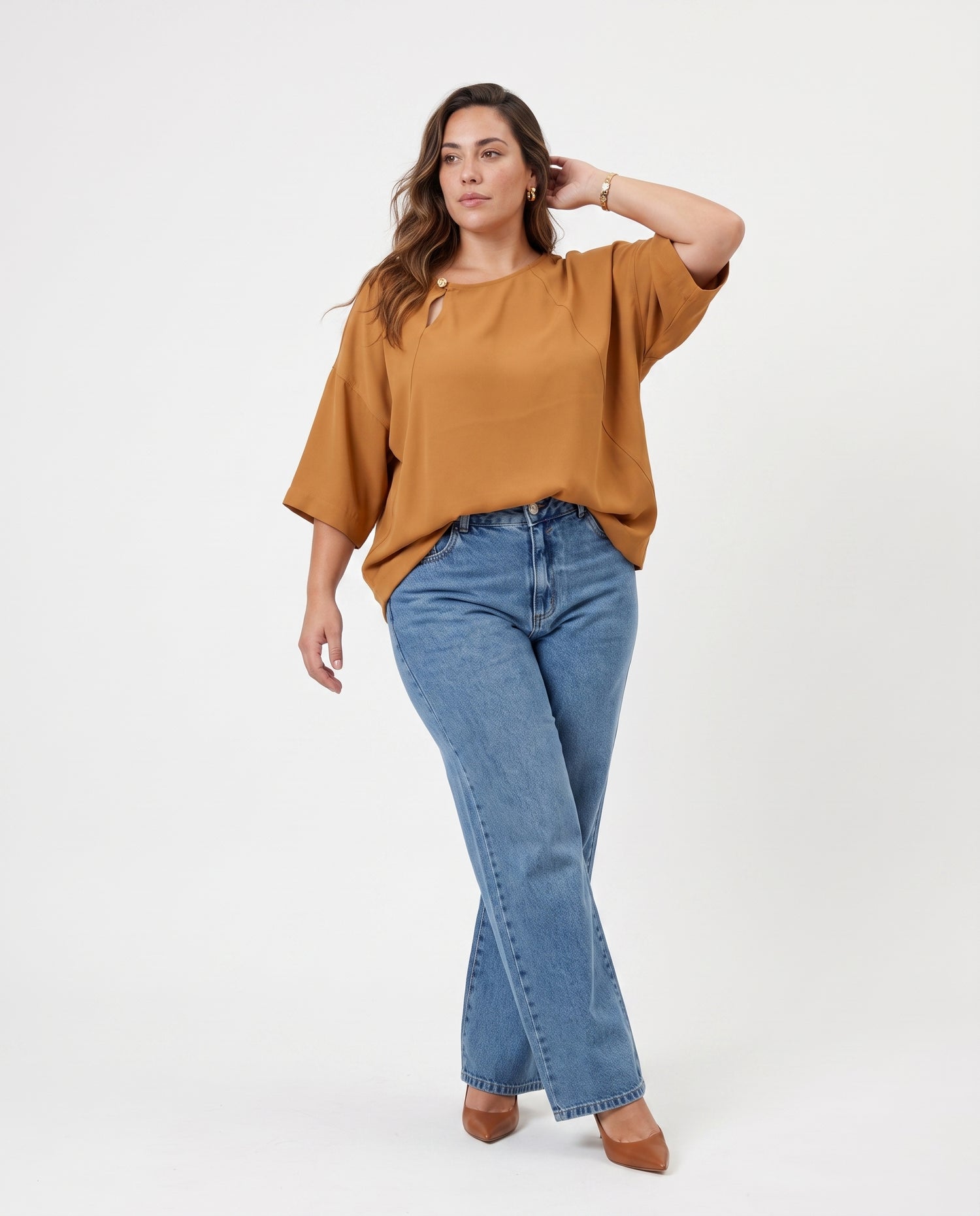 Blusa Marant Det - Mostarda
