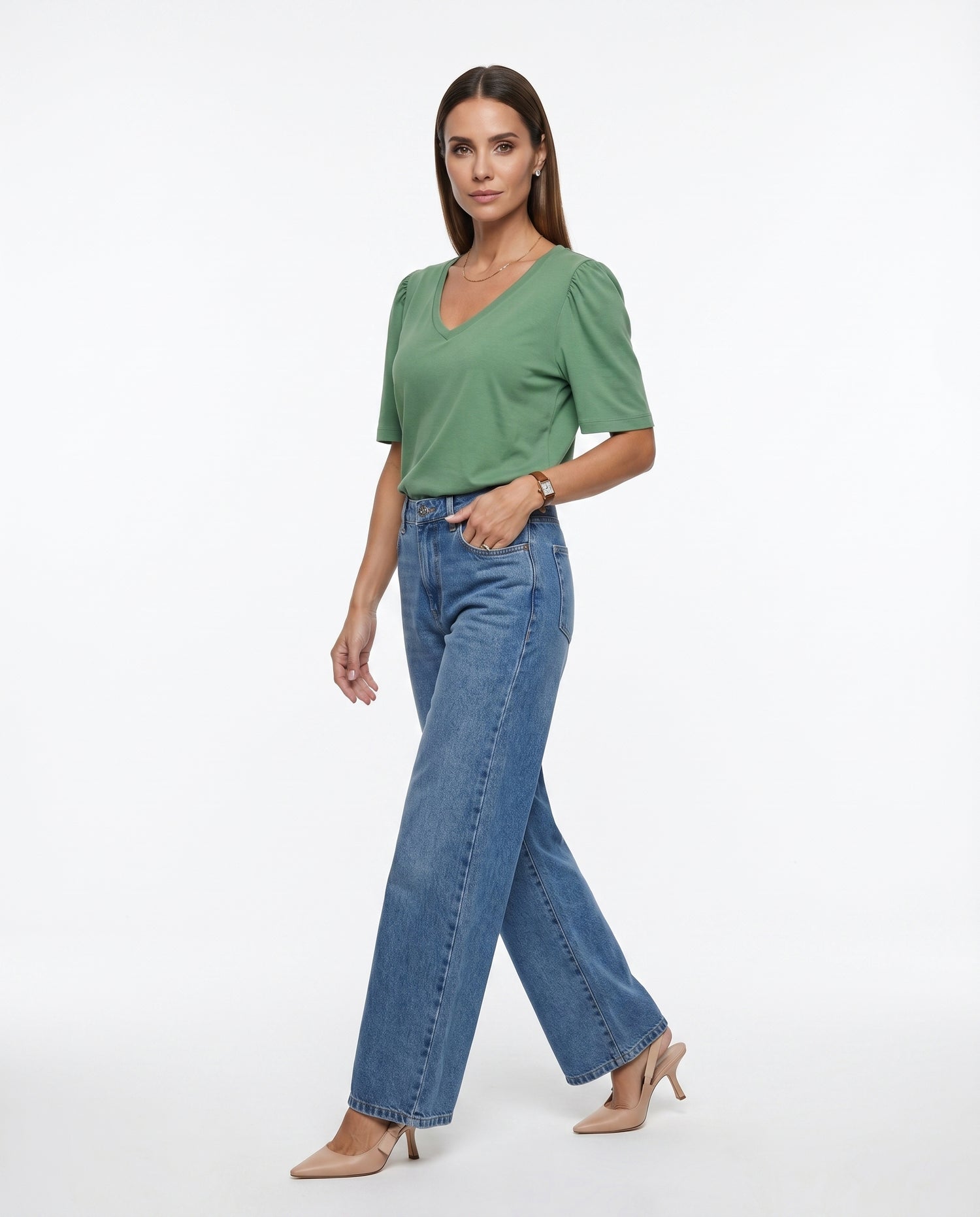 Camiseta Katriny - Verde