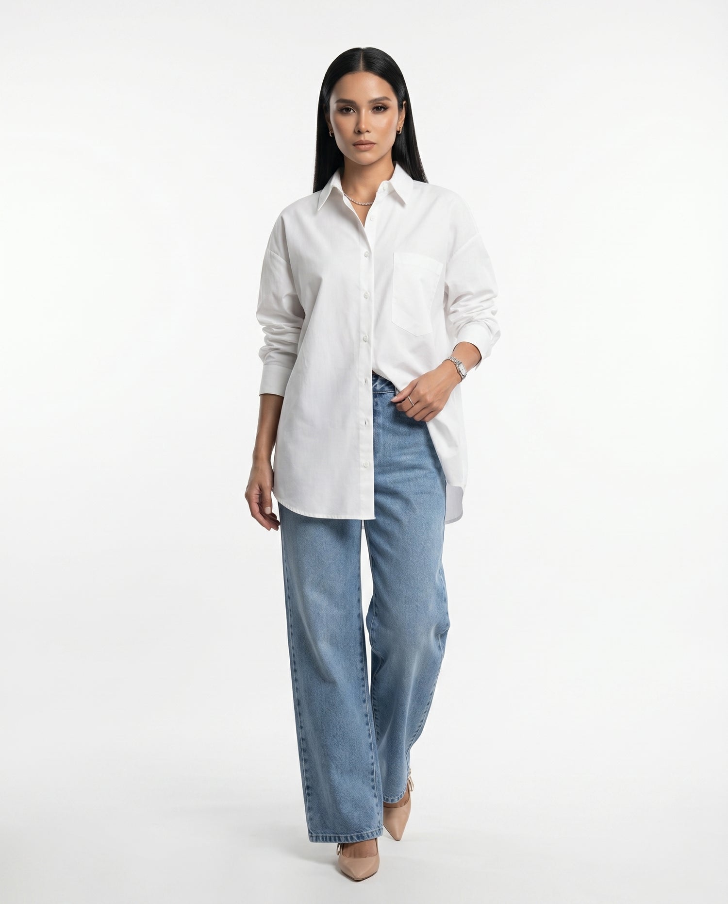 Camisa Linho Oppen - Branco