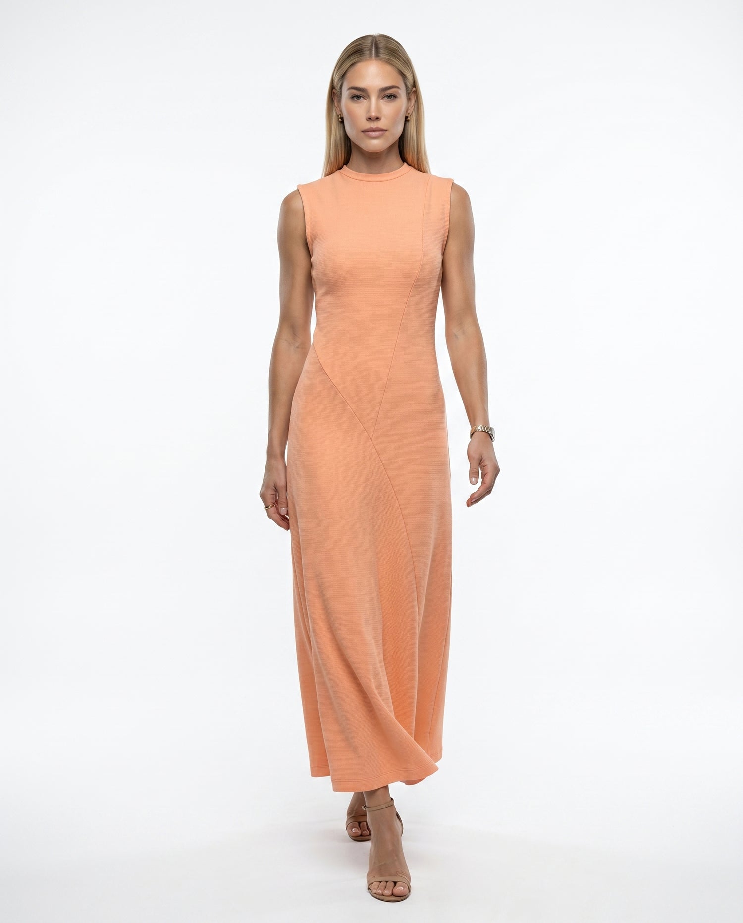 Vestido Lívia - Pêssego