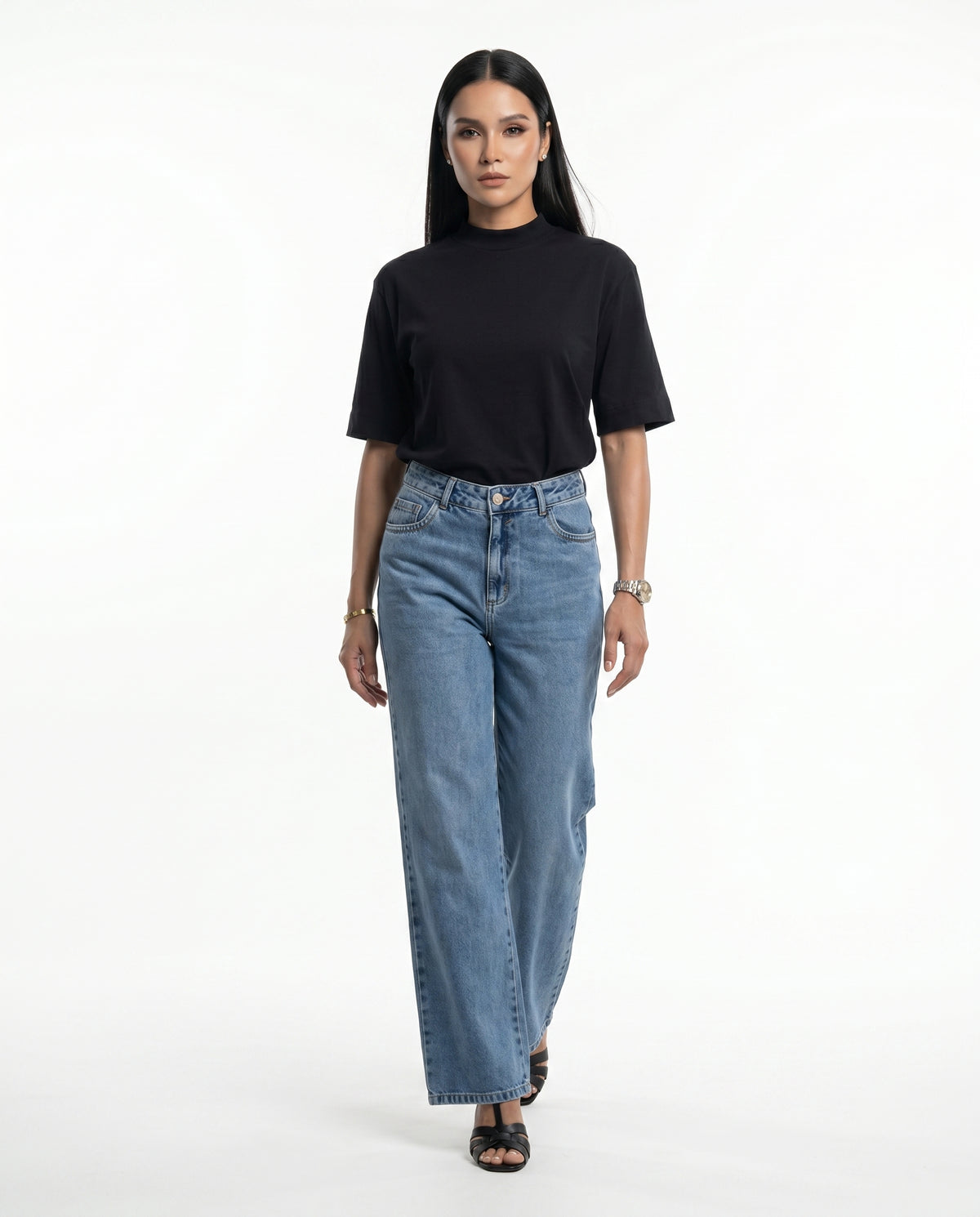 T-Shirt Gola Alta - Preto