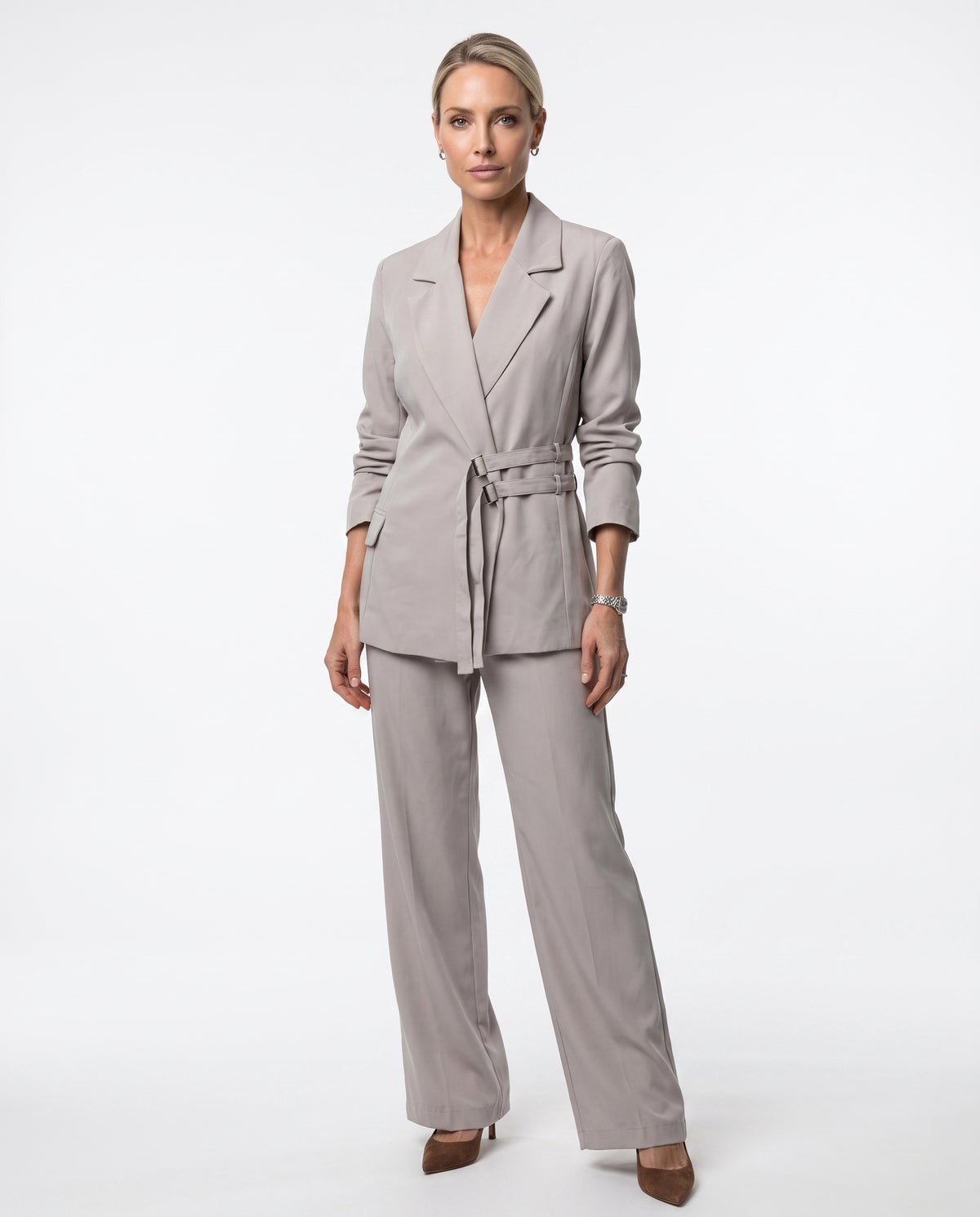 Conjunto Safira - Cinza