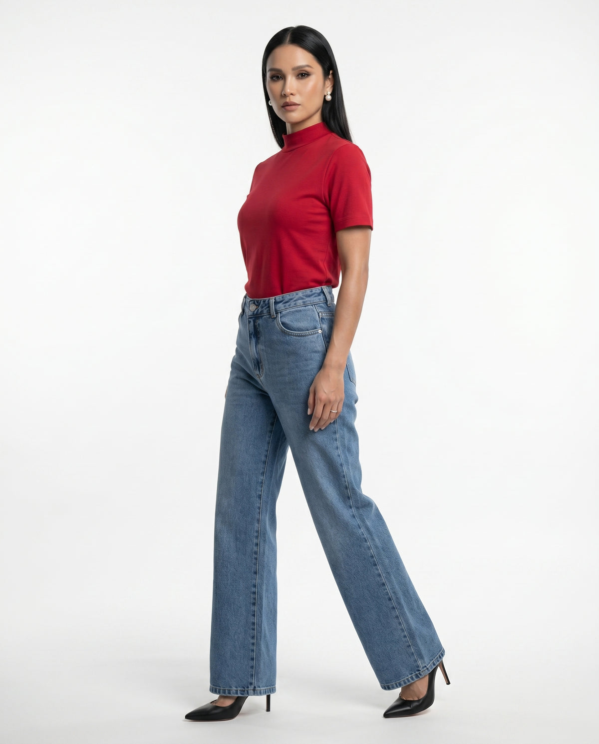 T-shirt Megan - Vermelho
