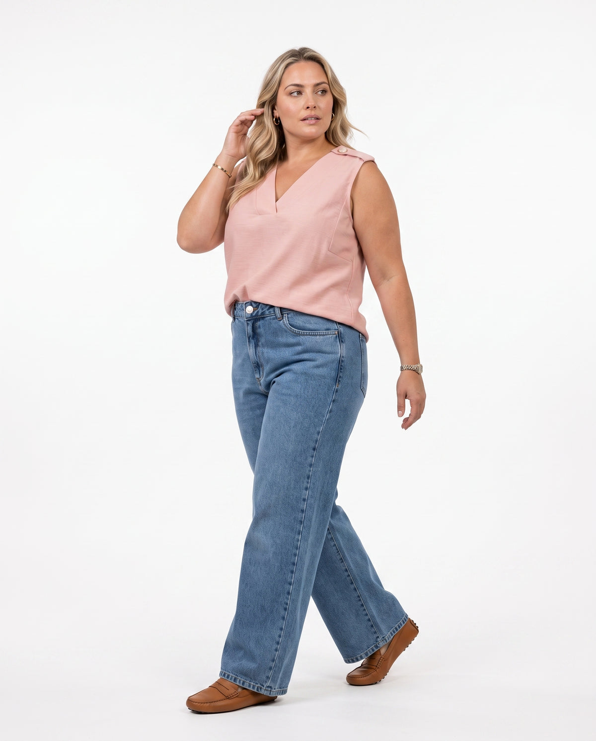 Regata Plus Size - Rose
