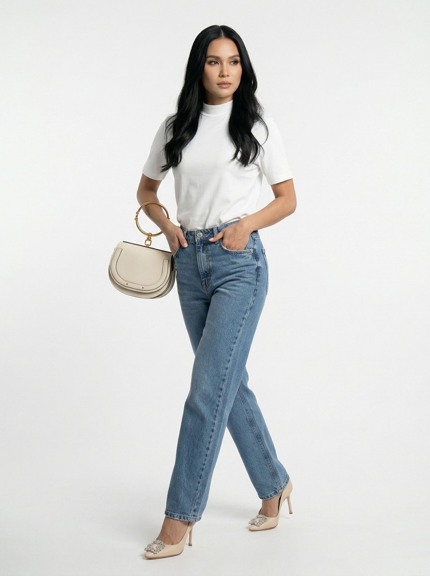 Calça Wide Alta Thassia Ferri