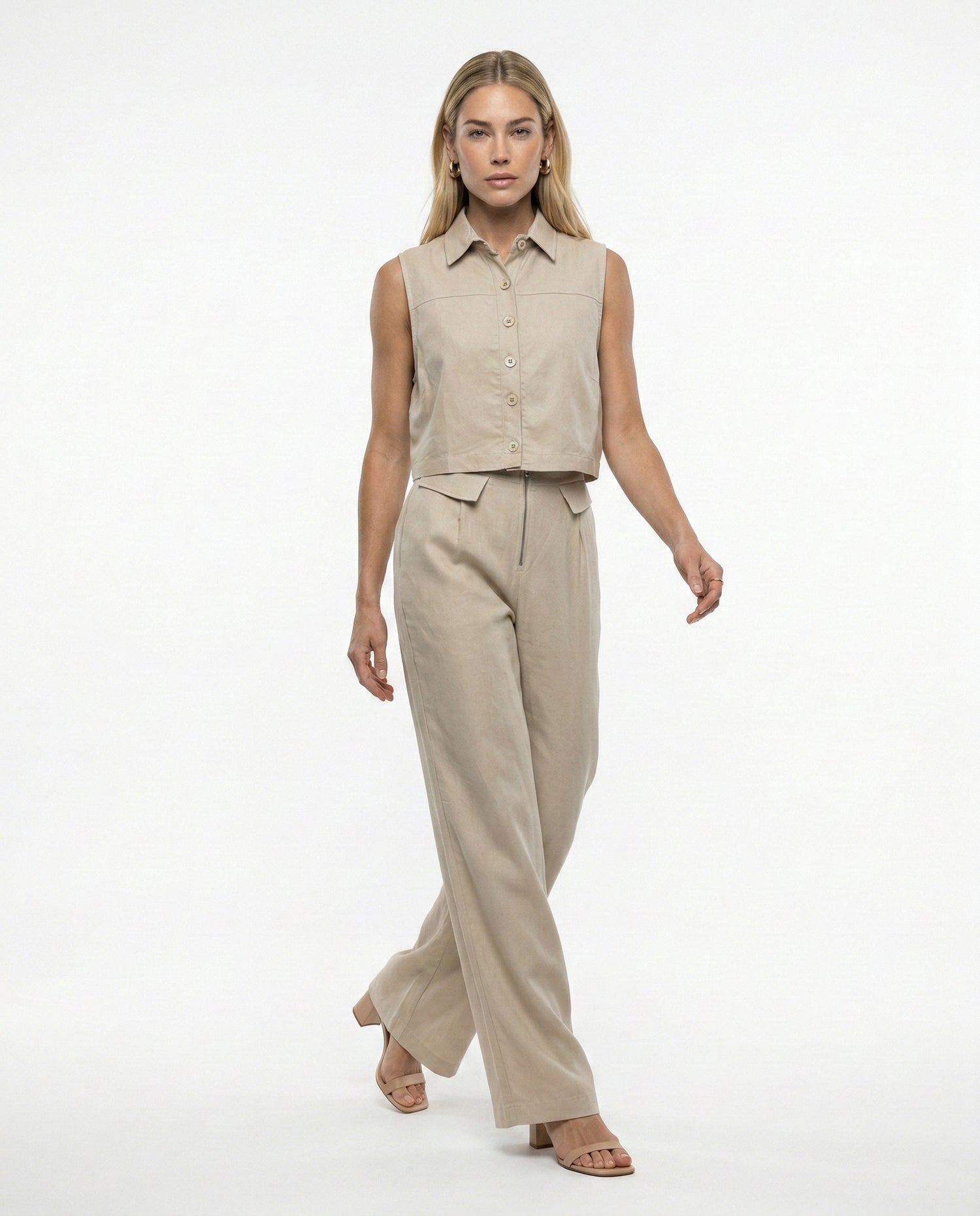 Conjunto Alana - Bege