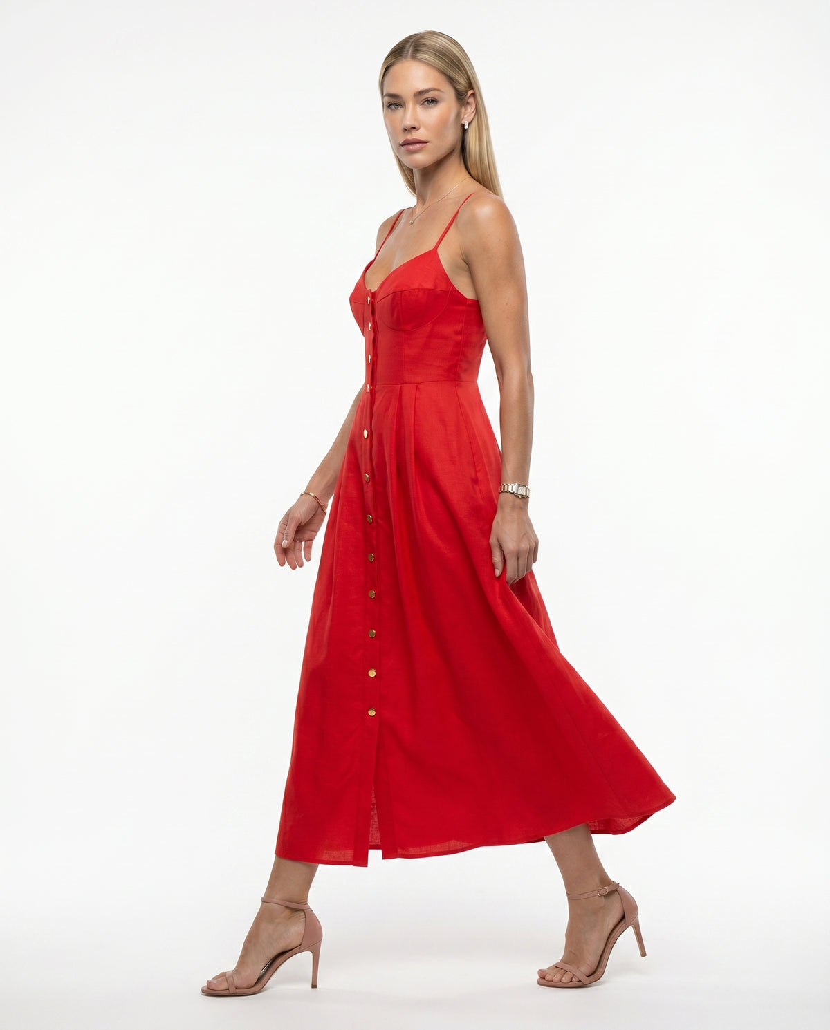 Vestido Luma - Vermelho