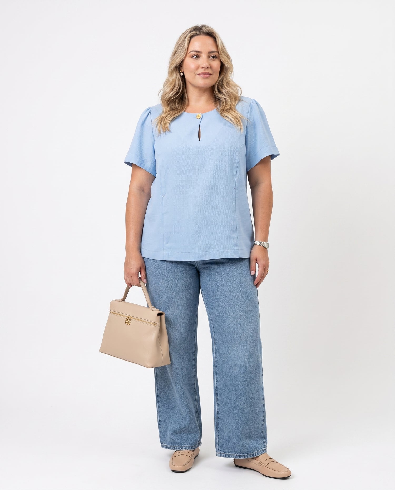 Blusa Princesa - Azul