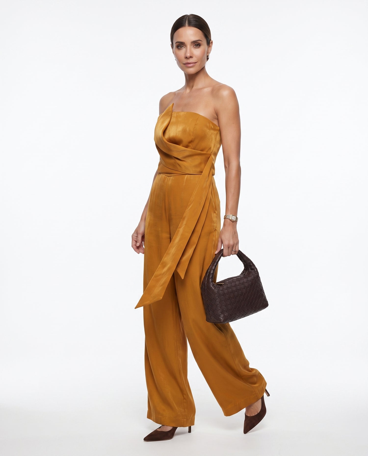Conjunto Tina - Caramelo