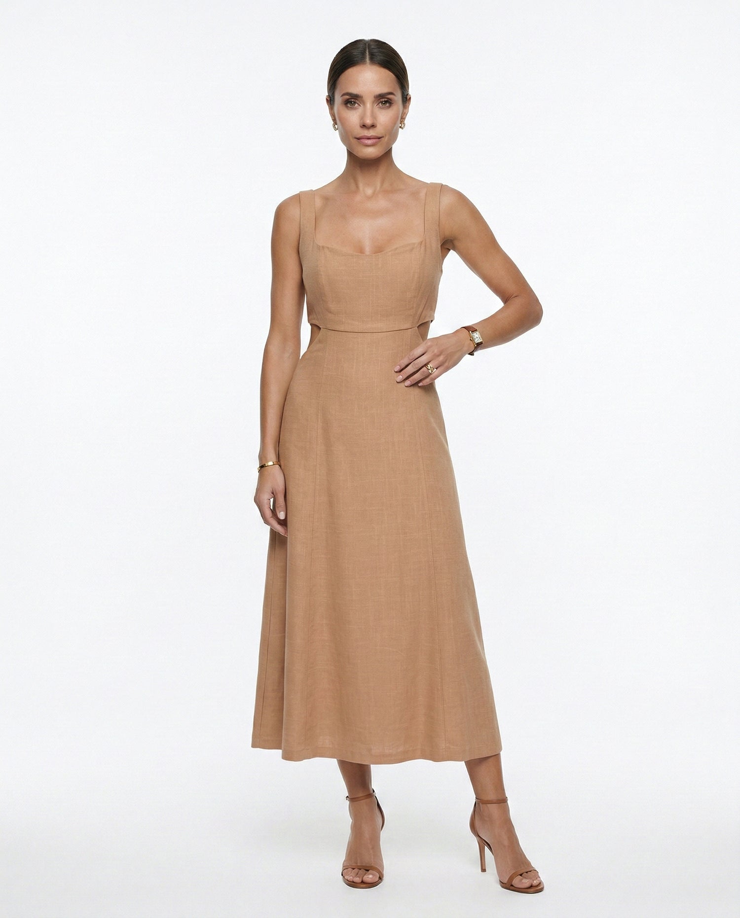 Vestido Penelope - Bege
