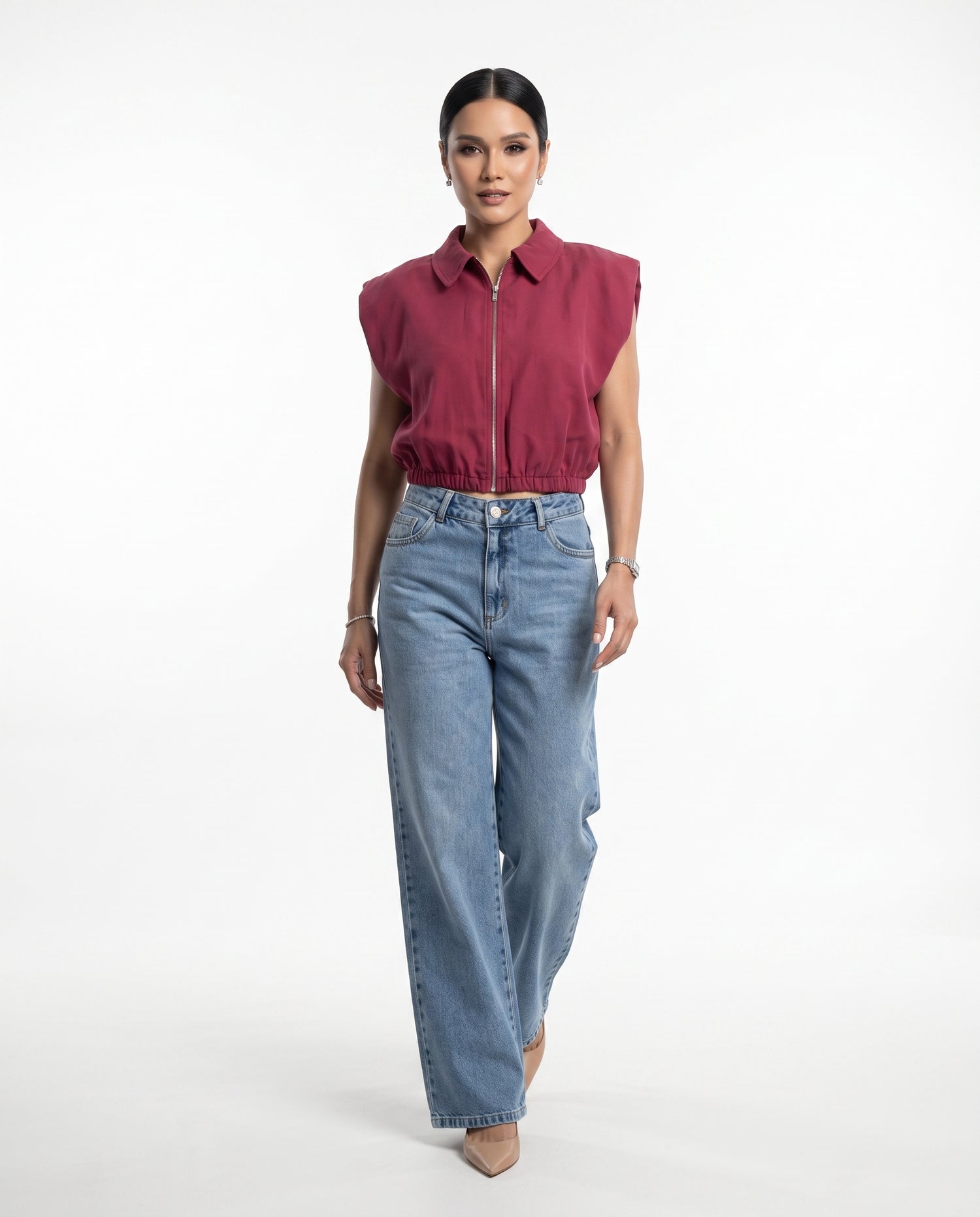 Blusa Jordânia - Vinho