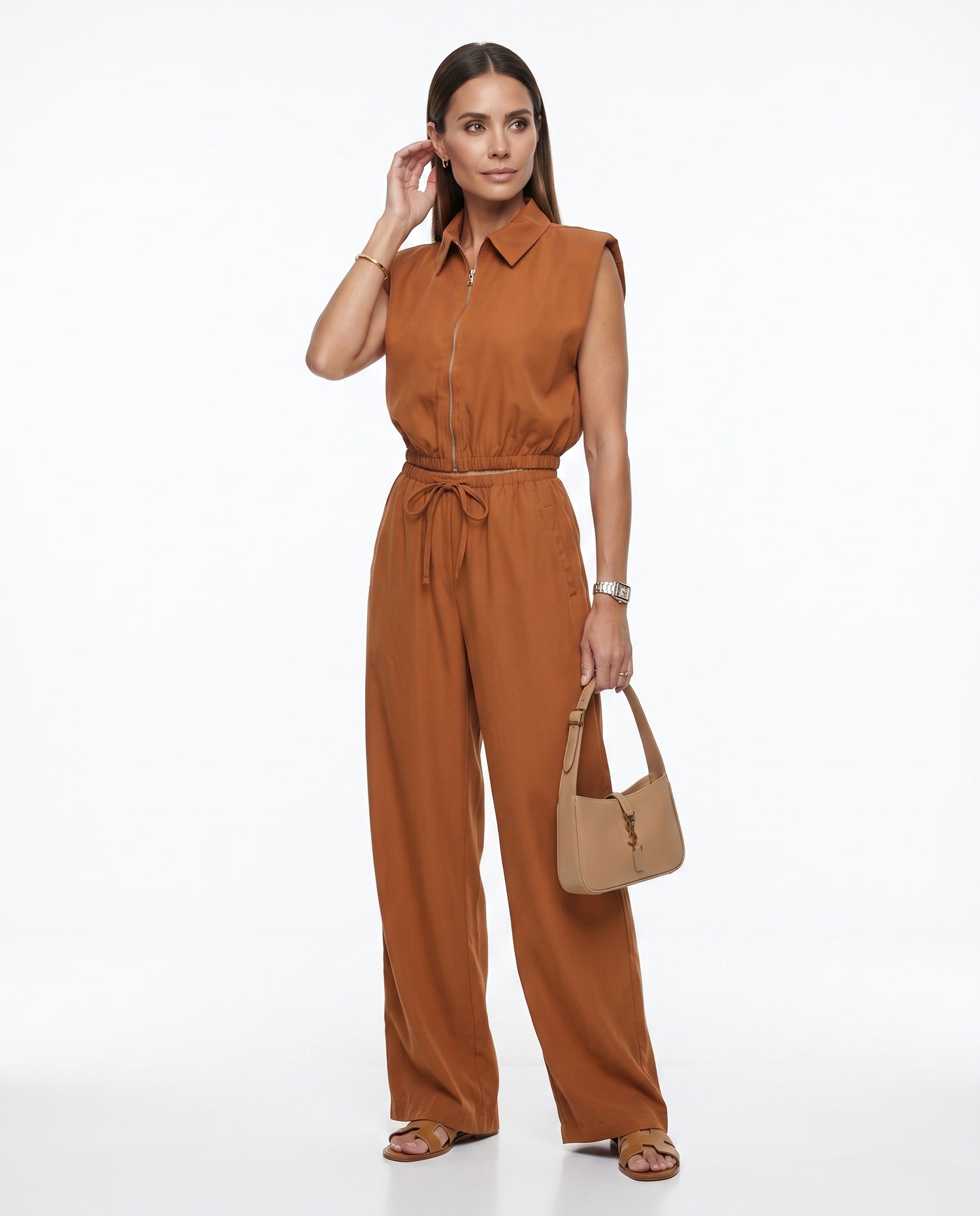 Conjunto Jordania - Caramelo