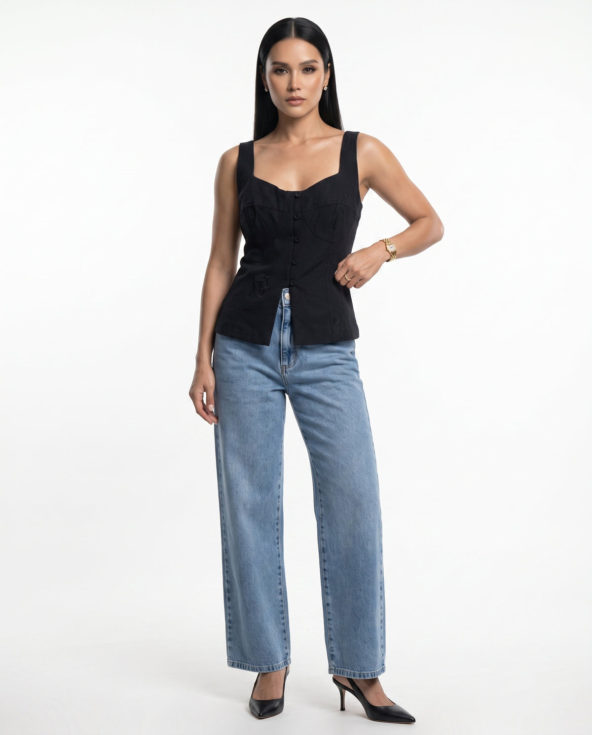 Blusa Luna - Preto