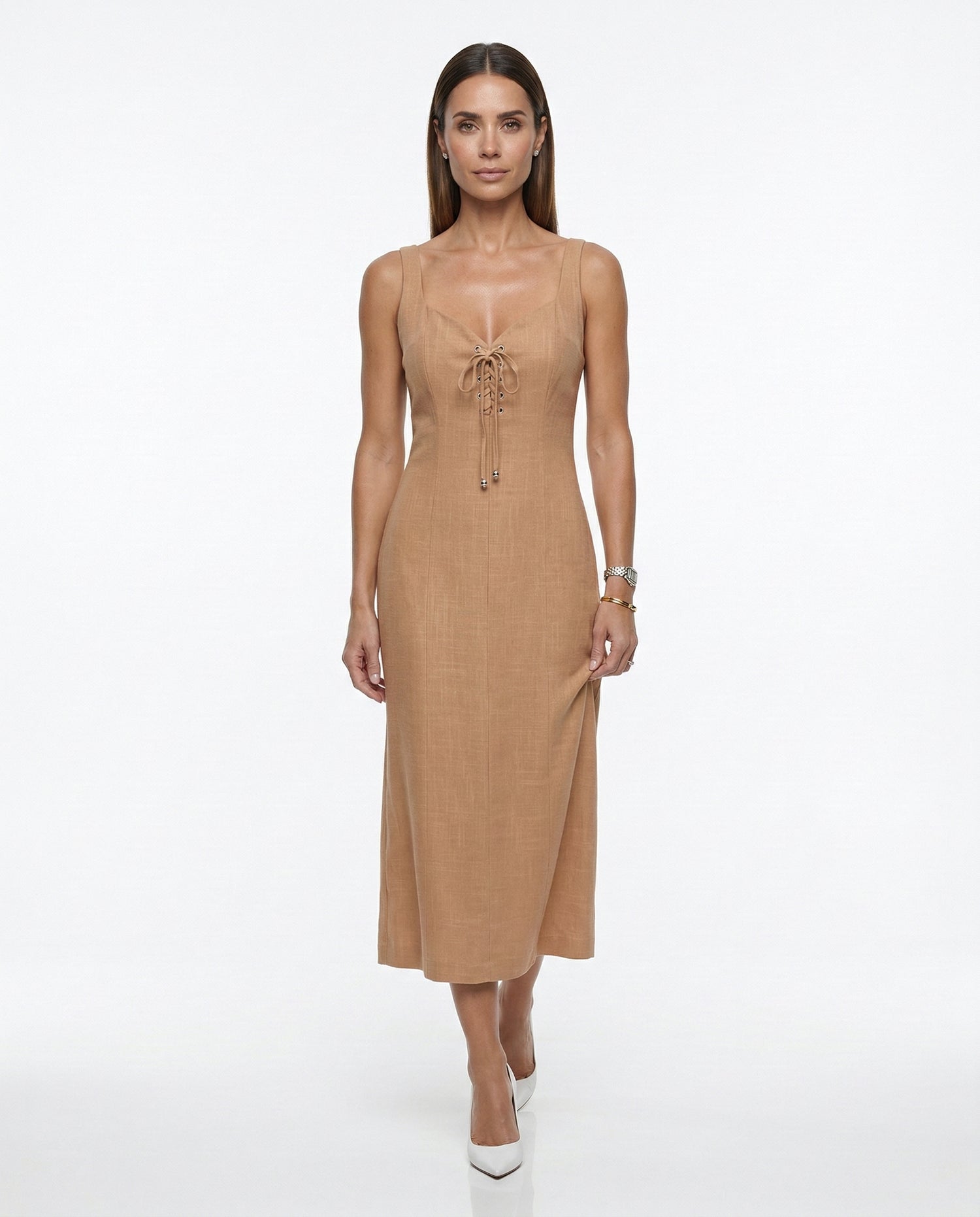 Vestido Bailey - Caramelo