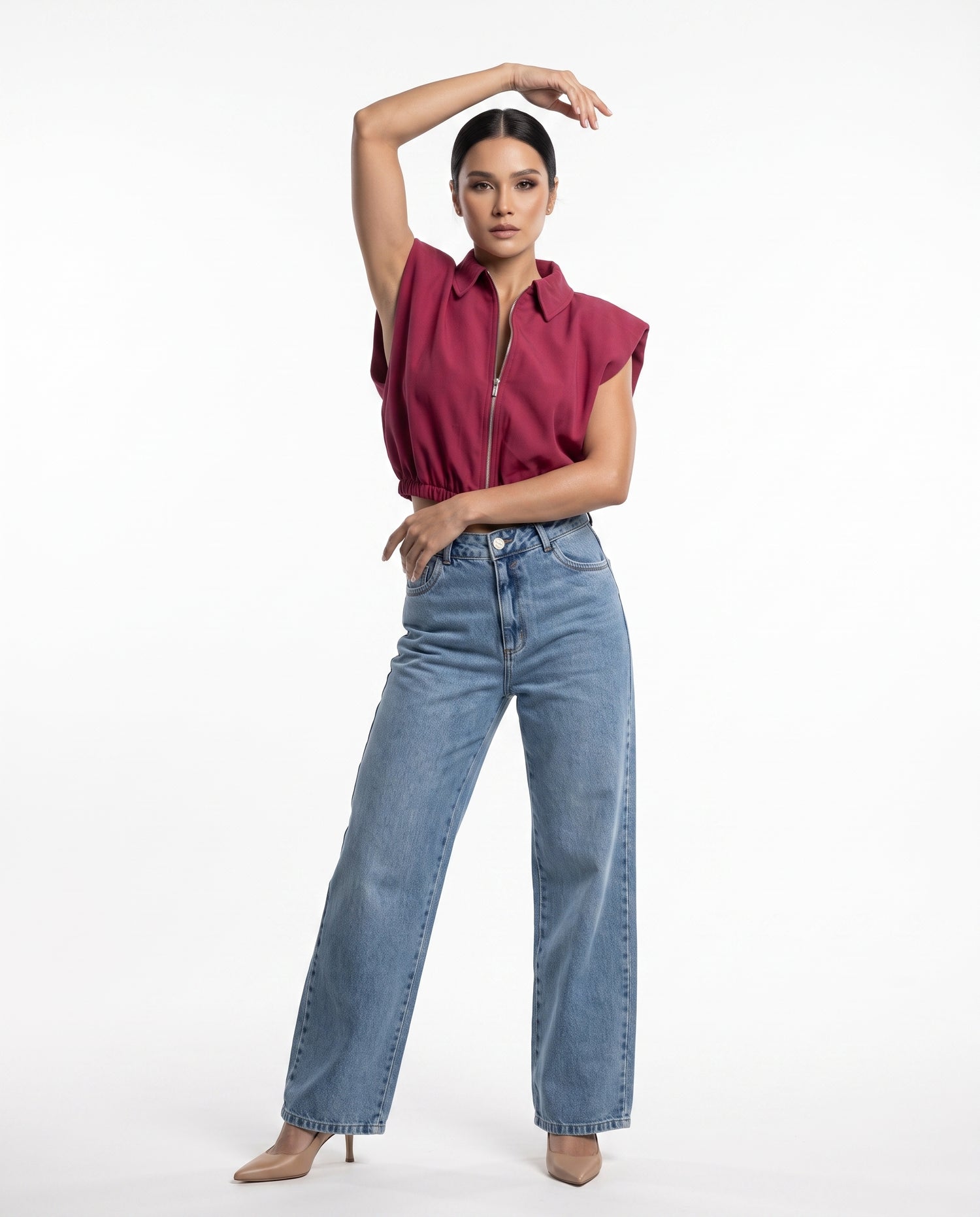 Blusa Jordânia - Vinho