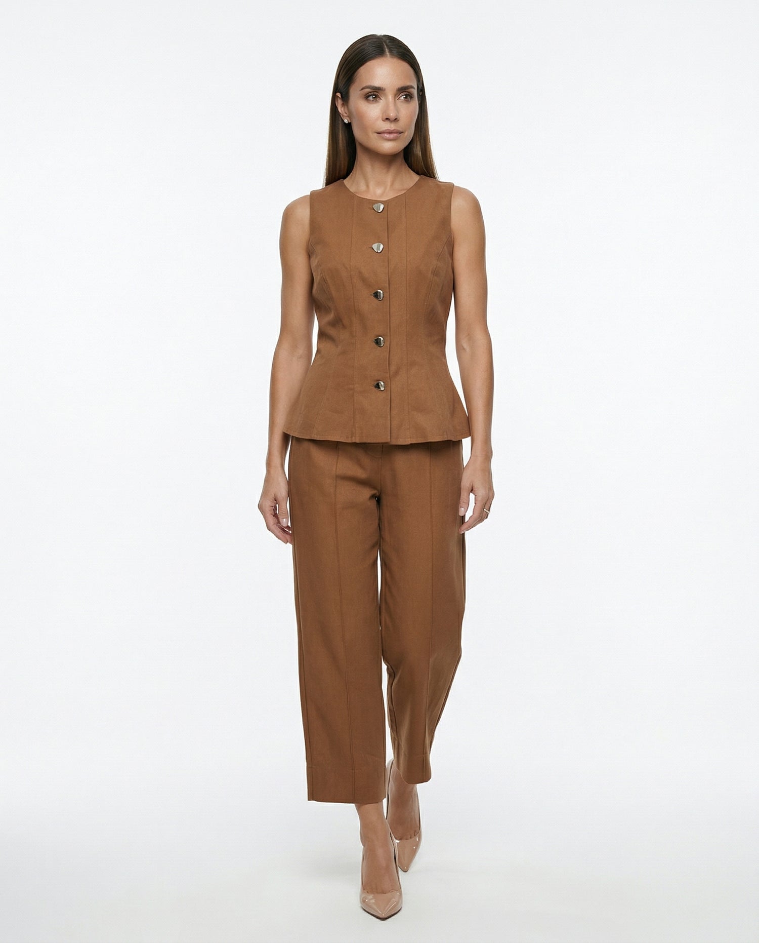 Conjunto Melanie - Marrom