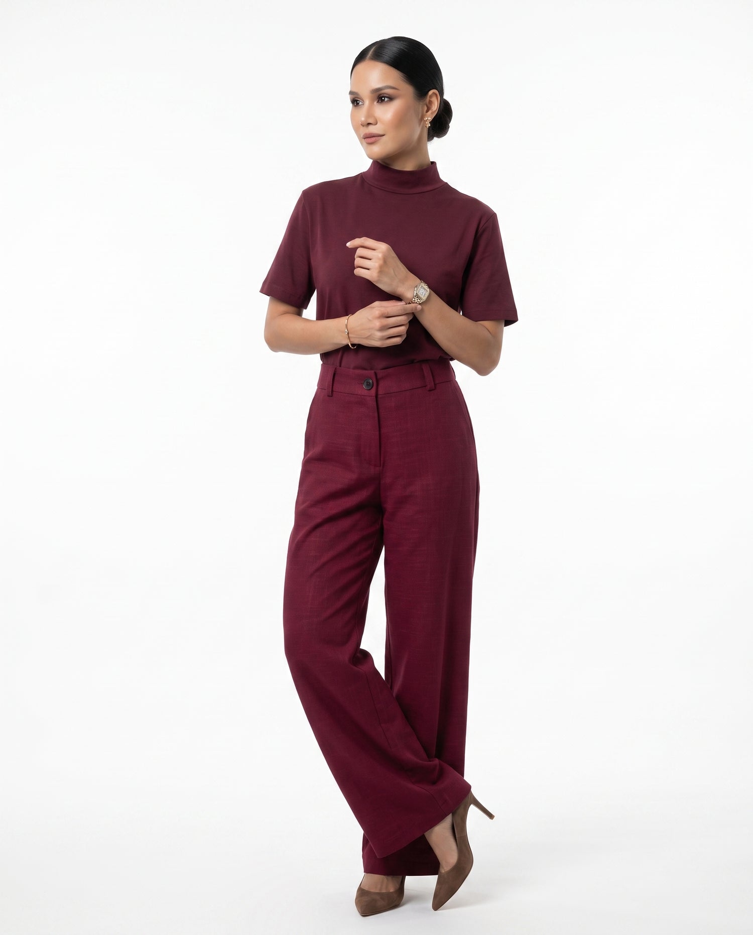 Calça Catarina - Vinho