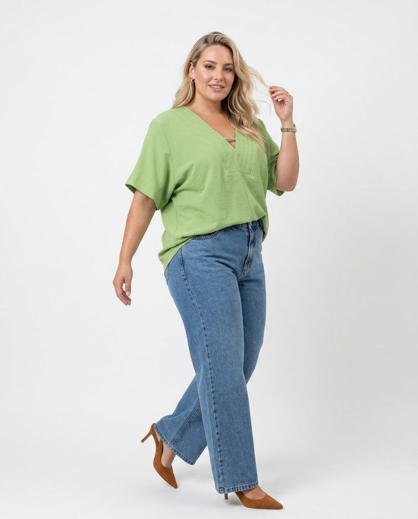 Blusa Marrant Decote - Verde