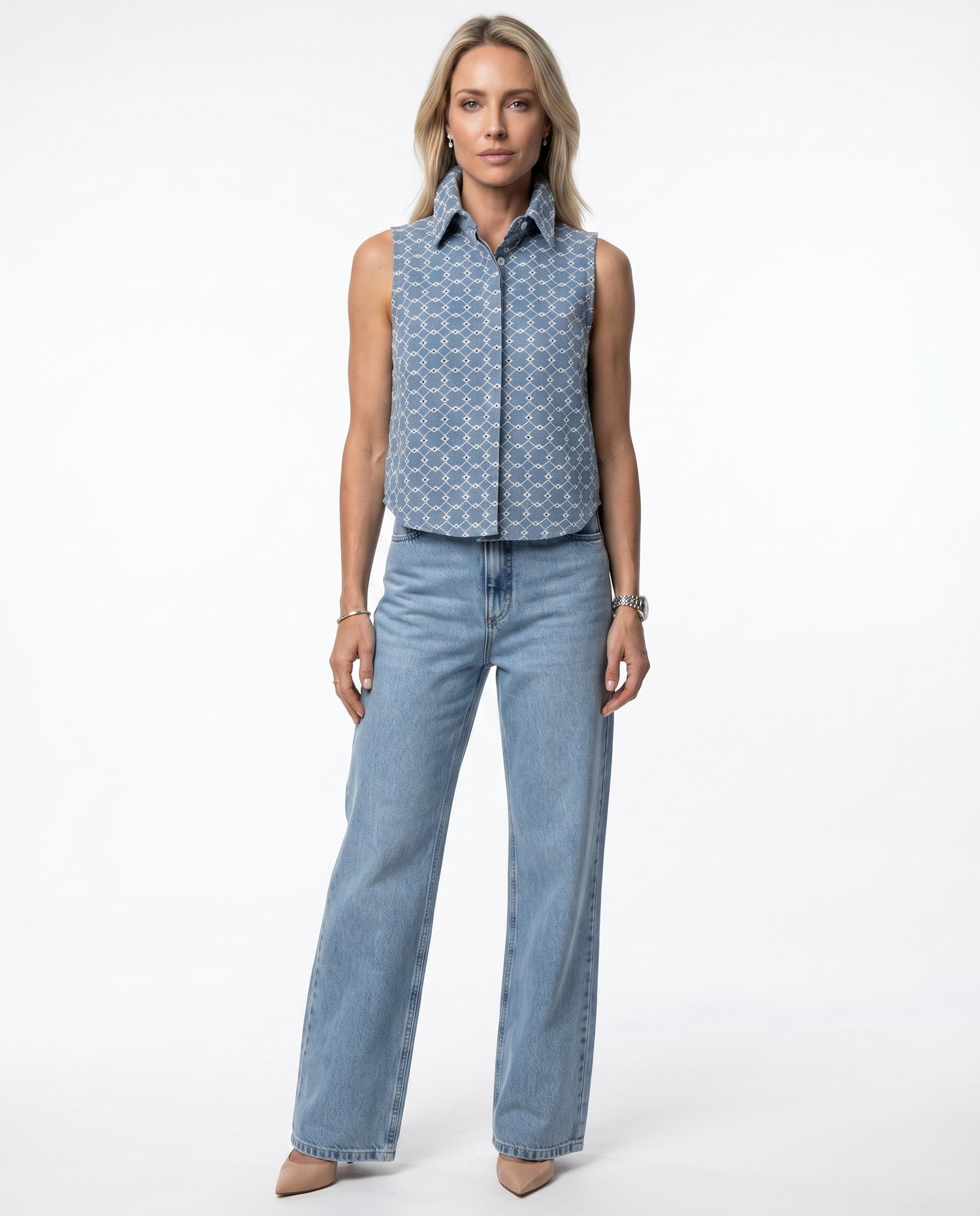 Colete Jeans Laise