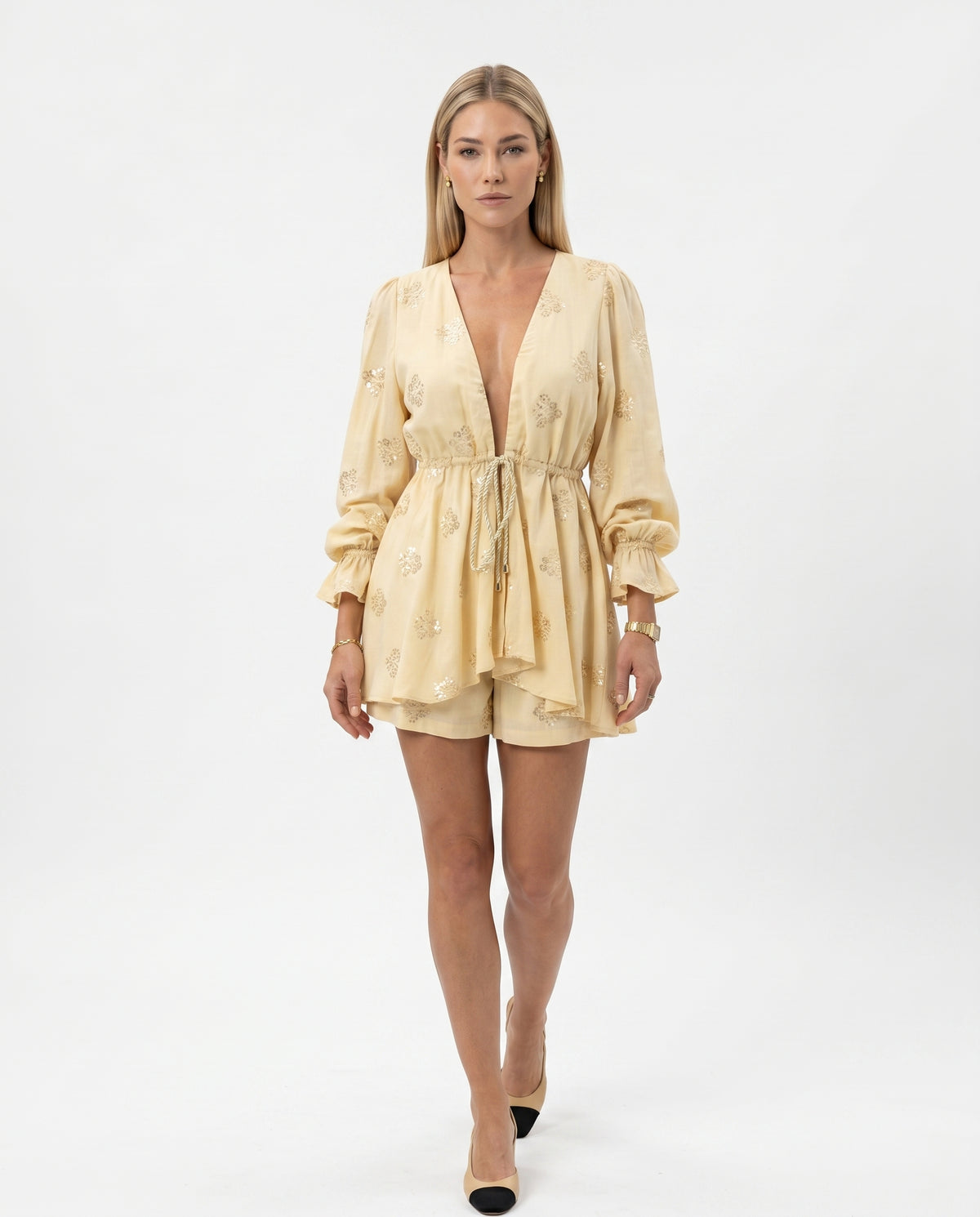 Conjunto Gianna - Amarelo