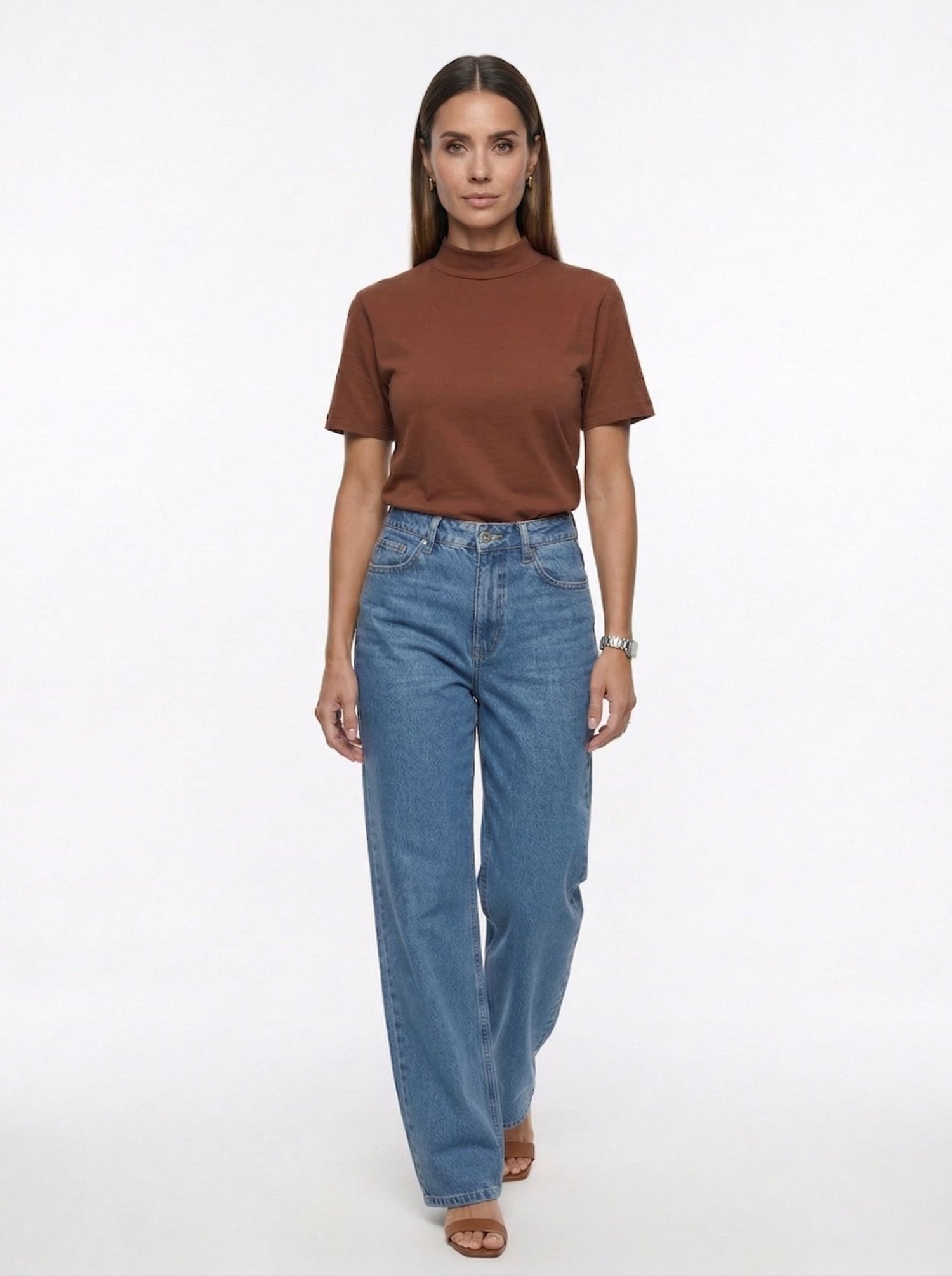 T-Shirt Megan - Marrom