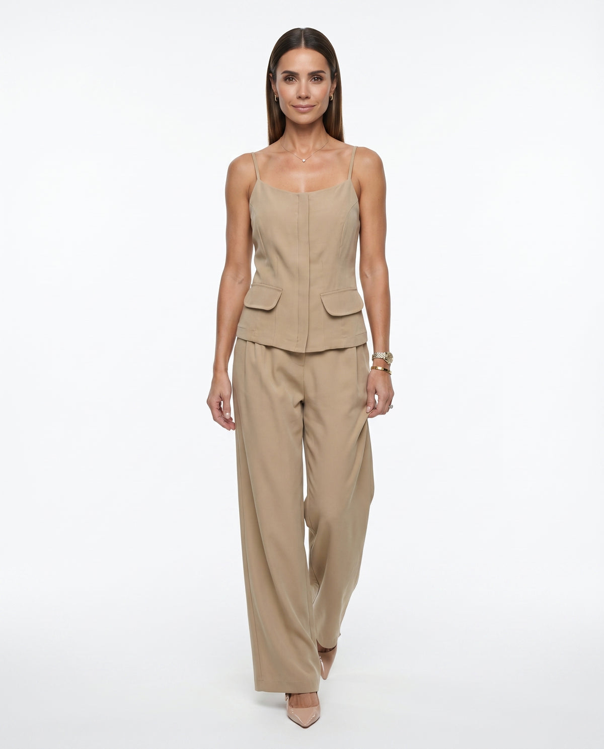 Conjunto Renata - Bege