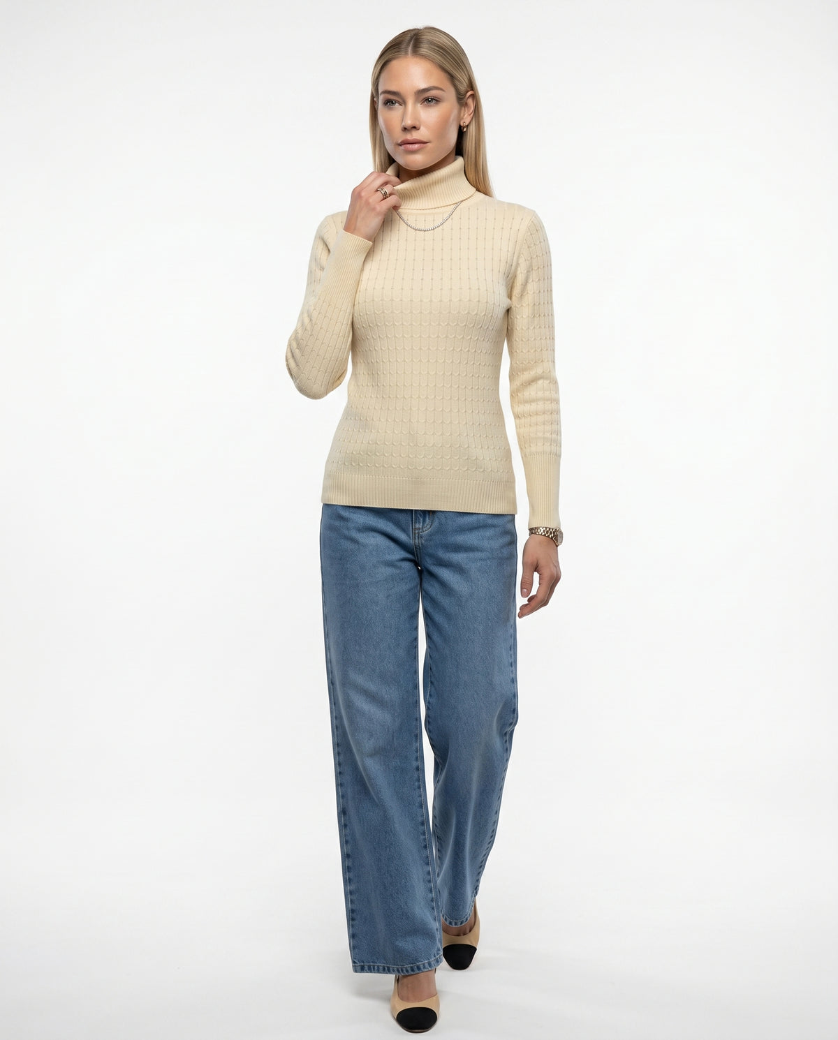 Tricot Naiara - Bege