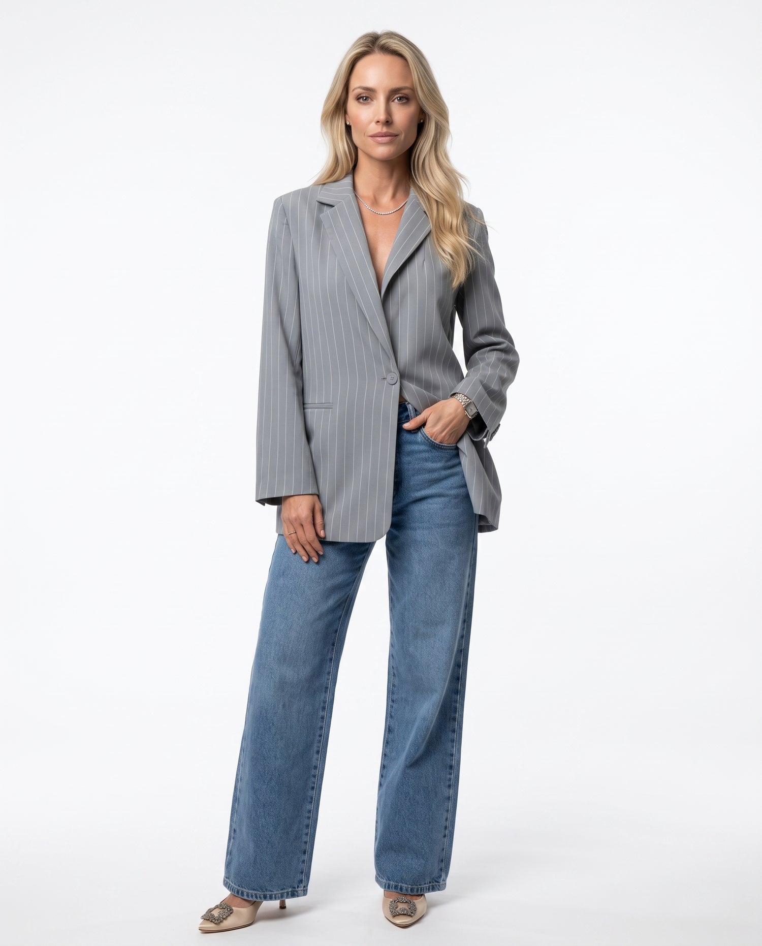 Blazer Analu - Cinza