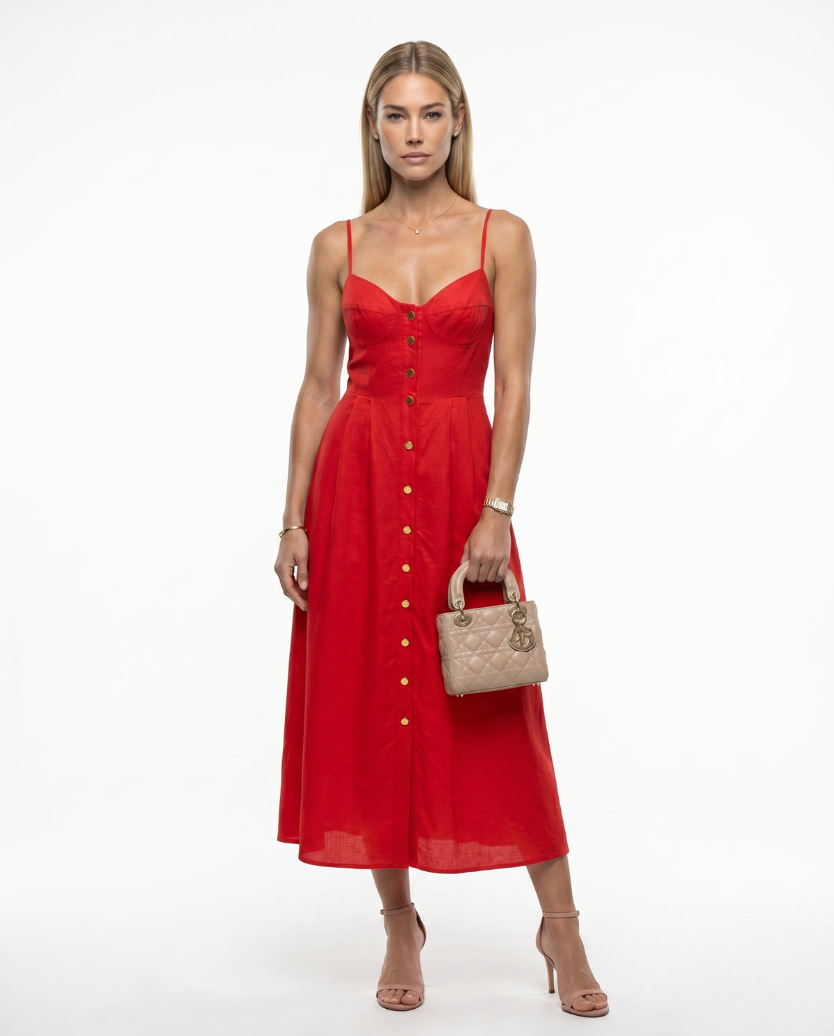 Vestido Luma - Vermelho