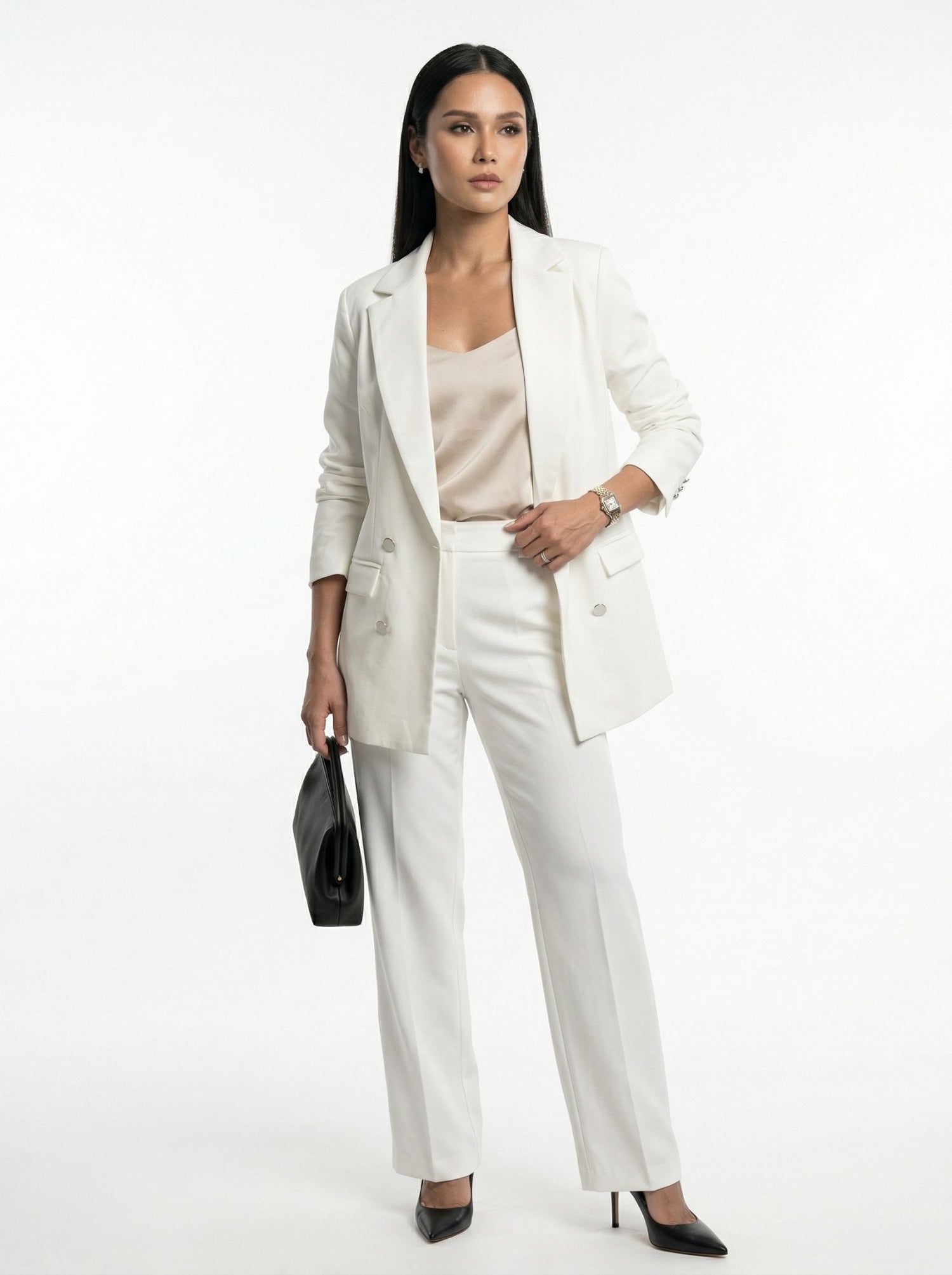 Blazer Max (4 botões) - Branco