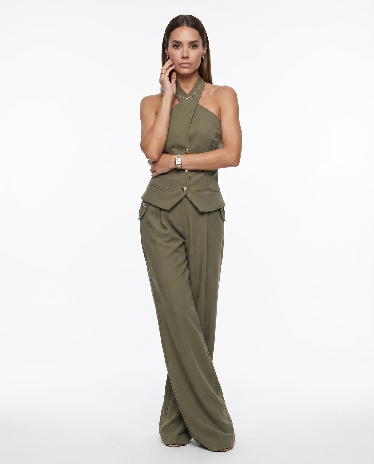 Conjunto Mariana - Verde Oliva