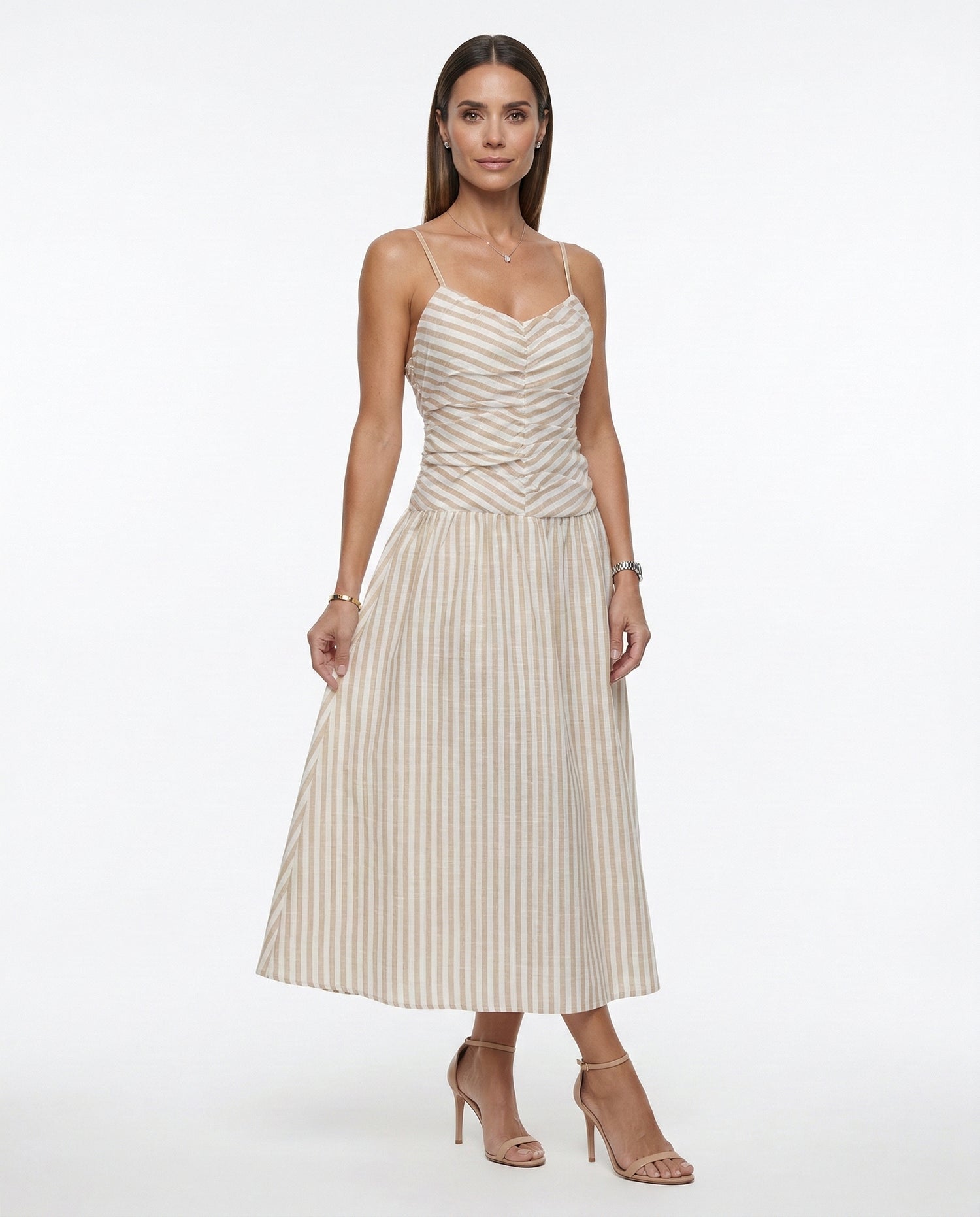 Vestido Dalila - Bege
