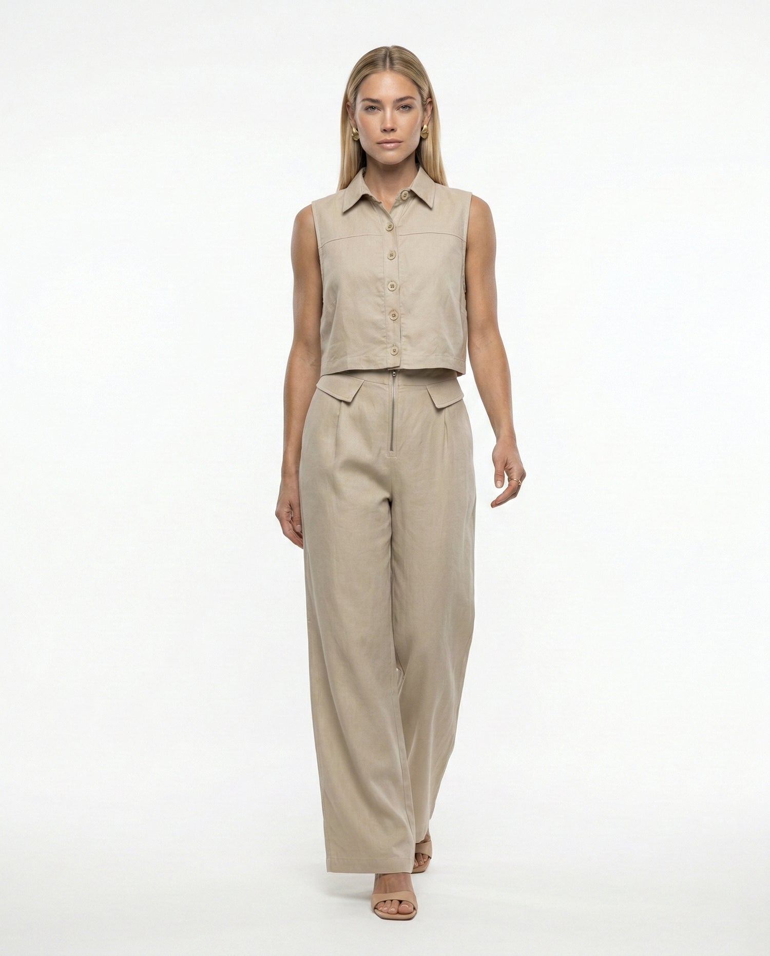 Conjunto Alana - Bege
